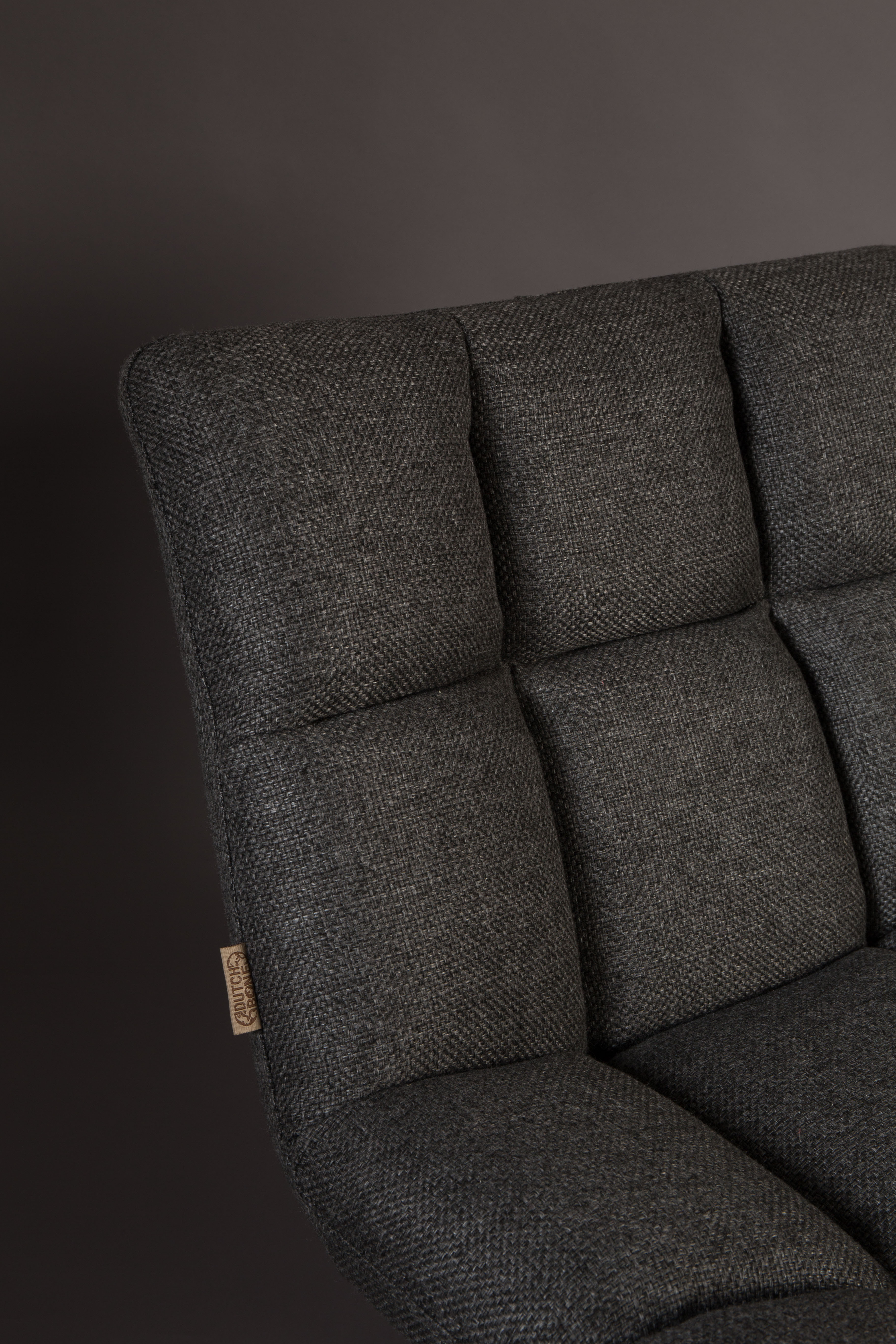 Fauteuil - Velvet grijs