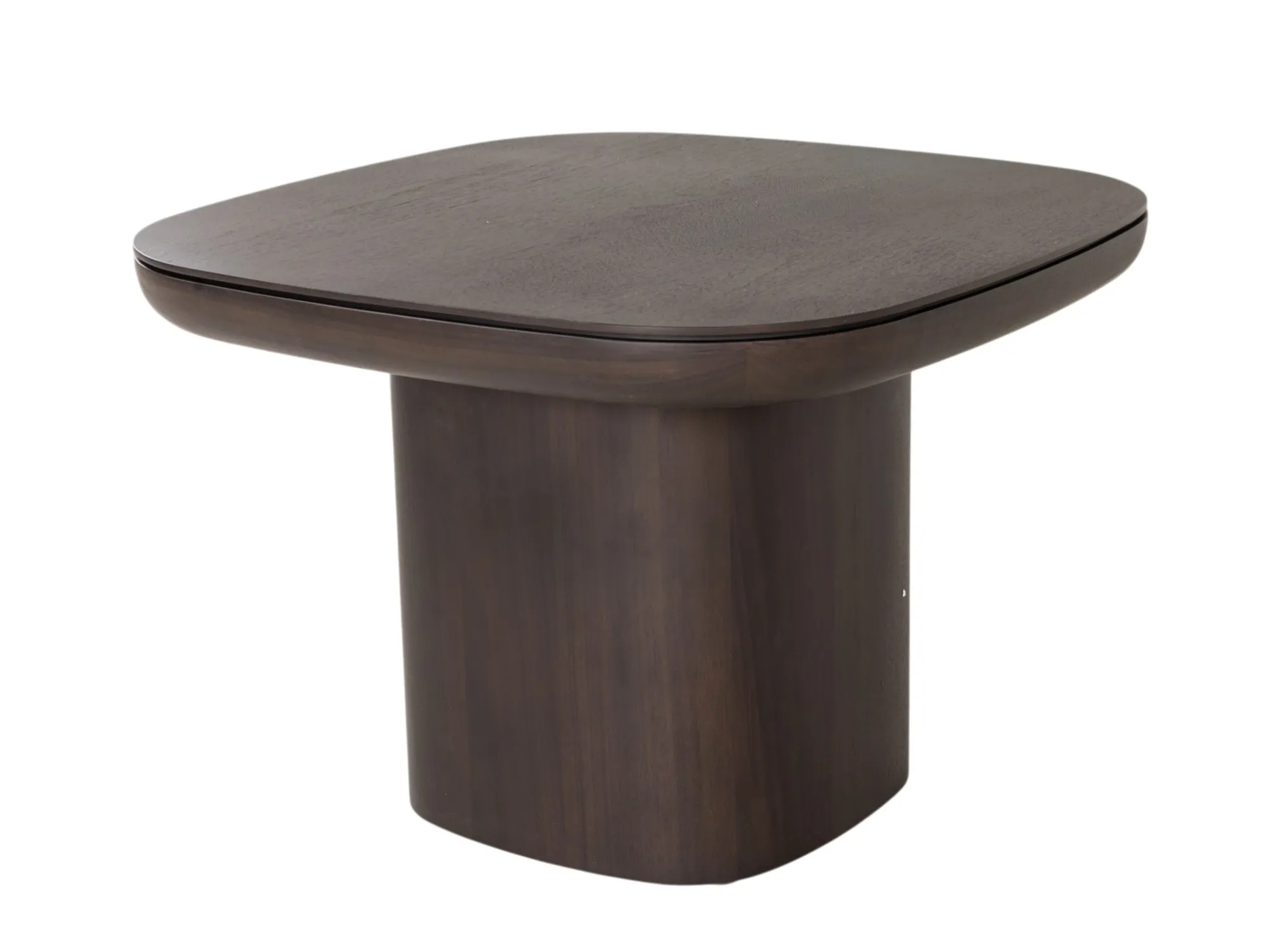 Bijzettafel 60x60cm - walnut
