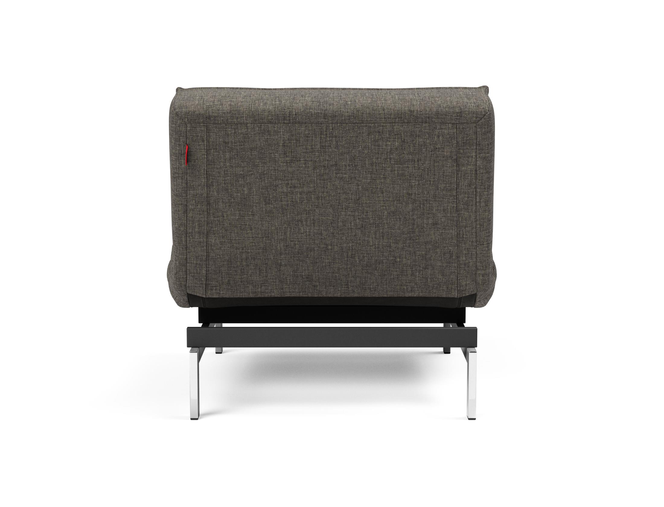 Slaapbank Splitback 90x200cm - grijs