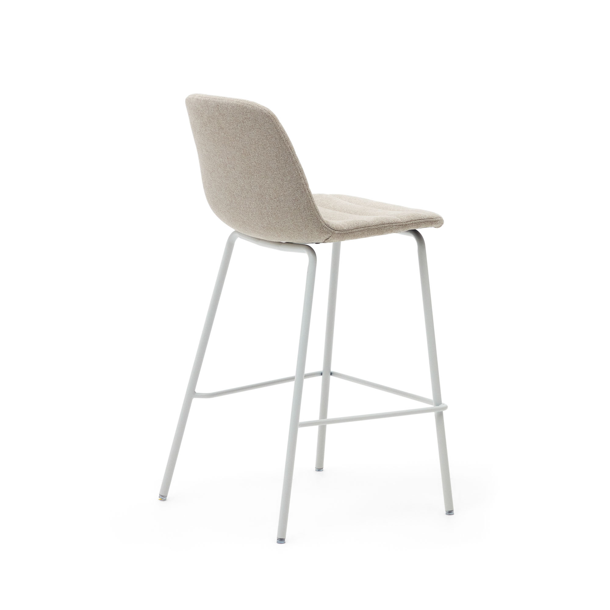 Barstoel Zunilda - chenille beige