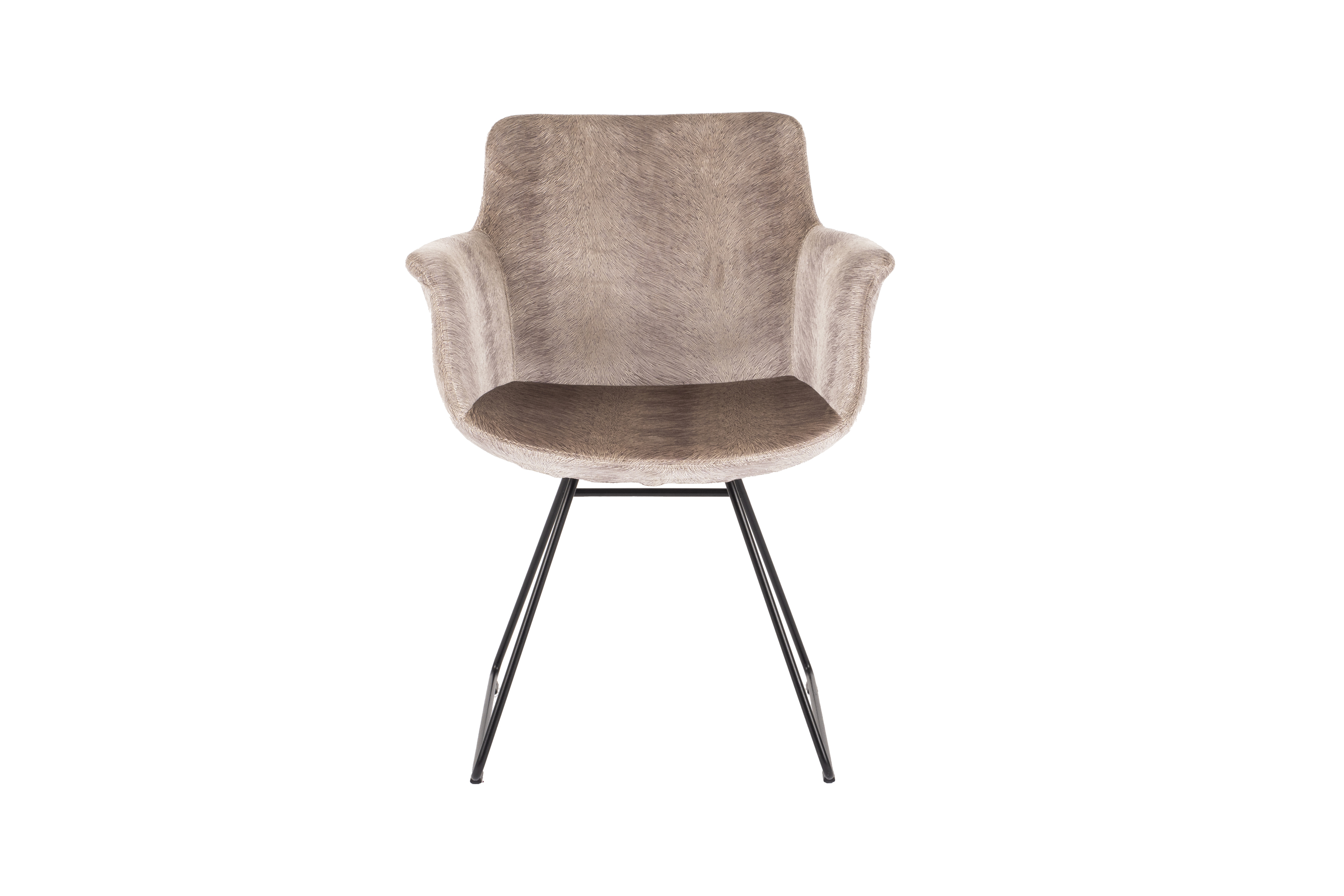 Kuipstoel Chagall met sledepoot - beige