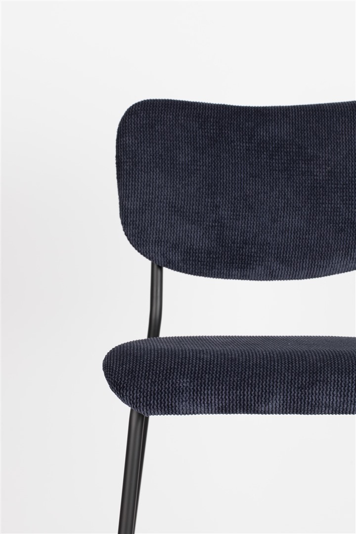 Counterstoel Benson - donkerblauw