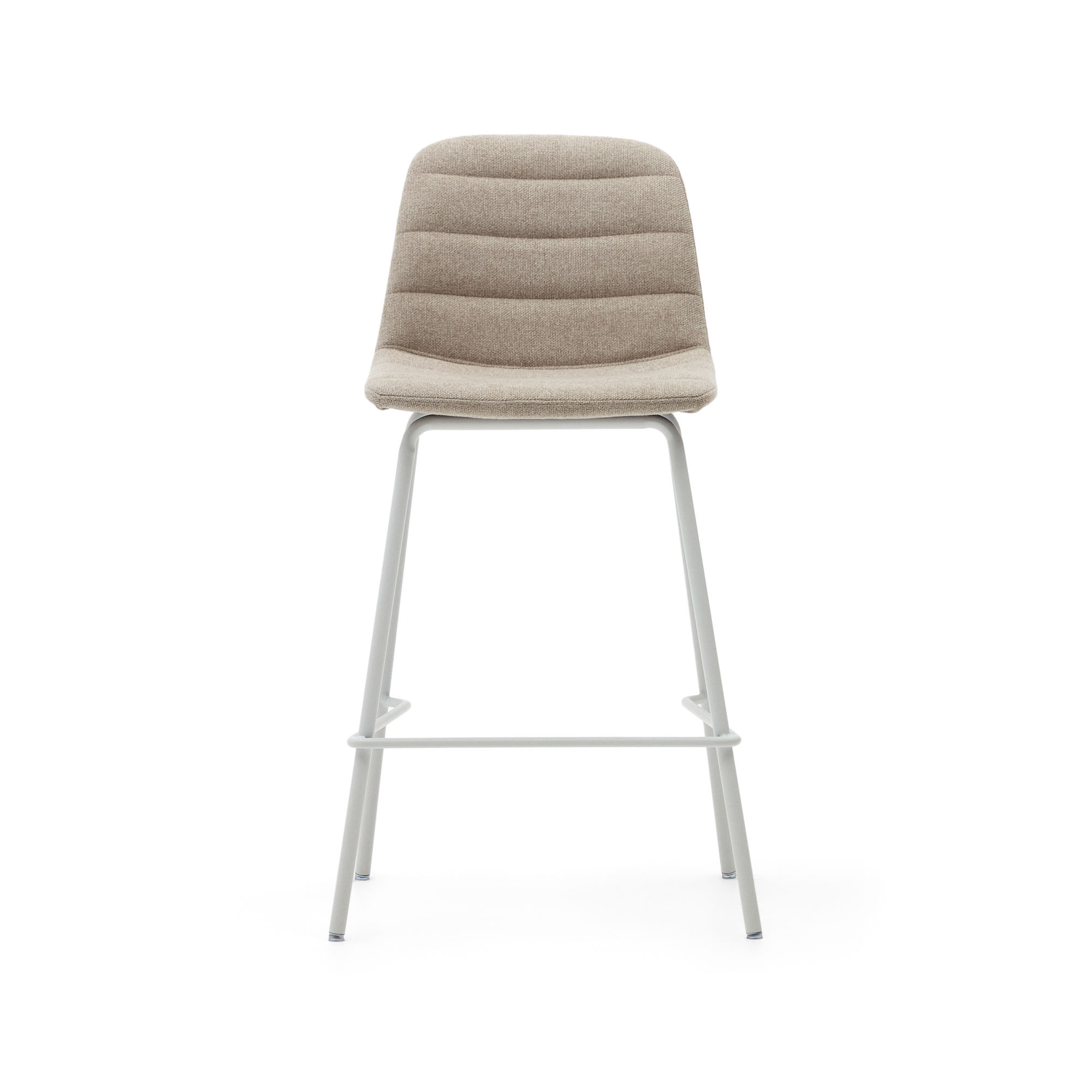 Barstoel Zunilda - chenille beige