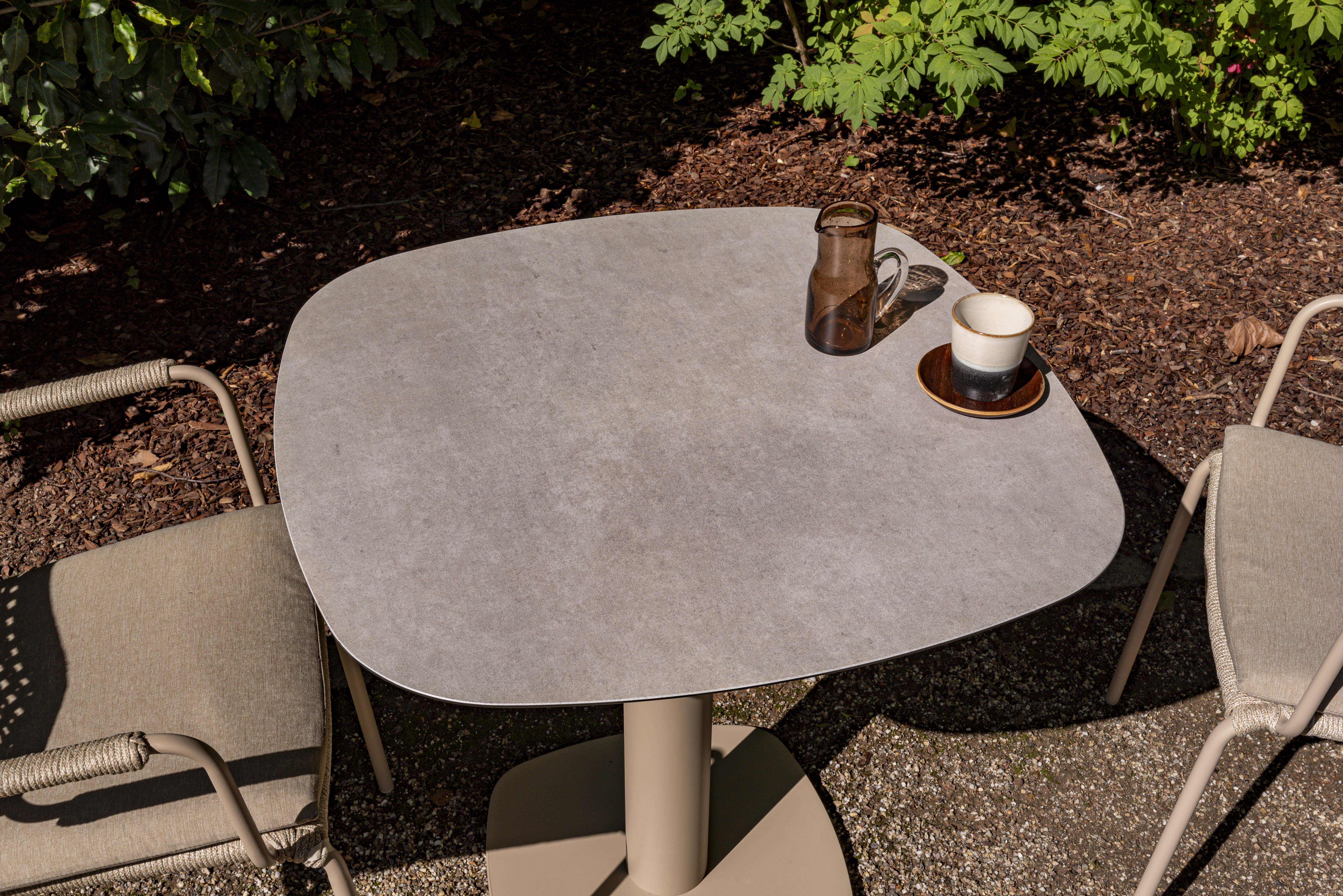Outdoor tafel Manolo 75x75cm - latte