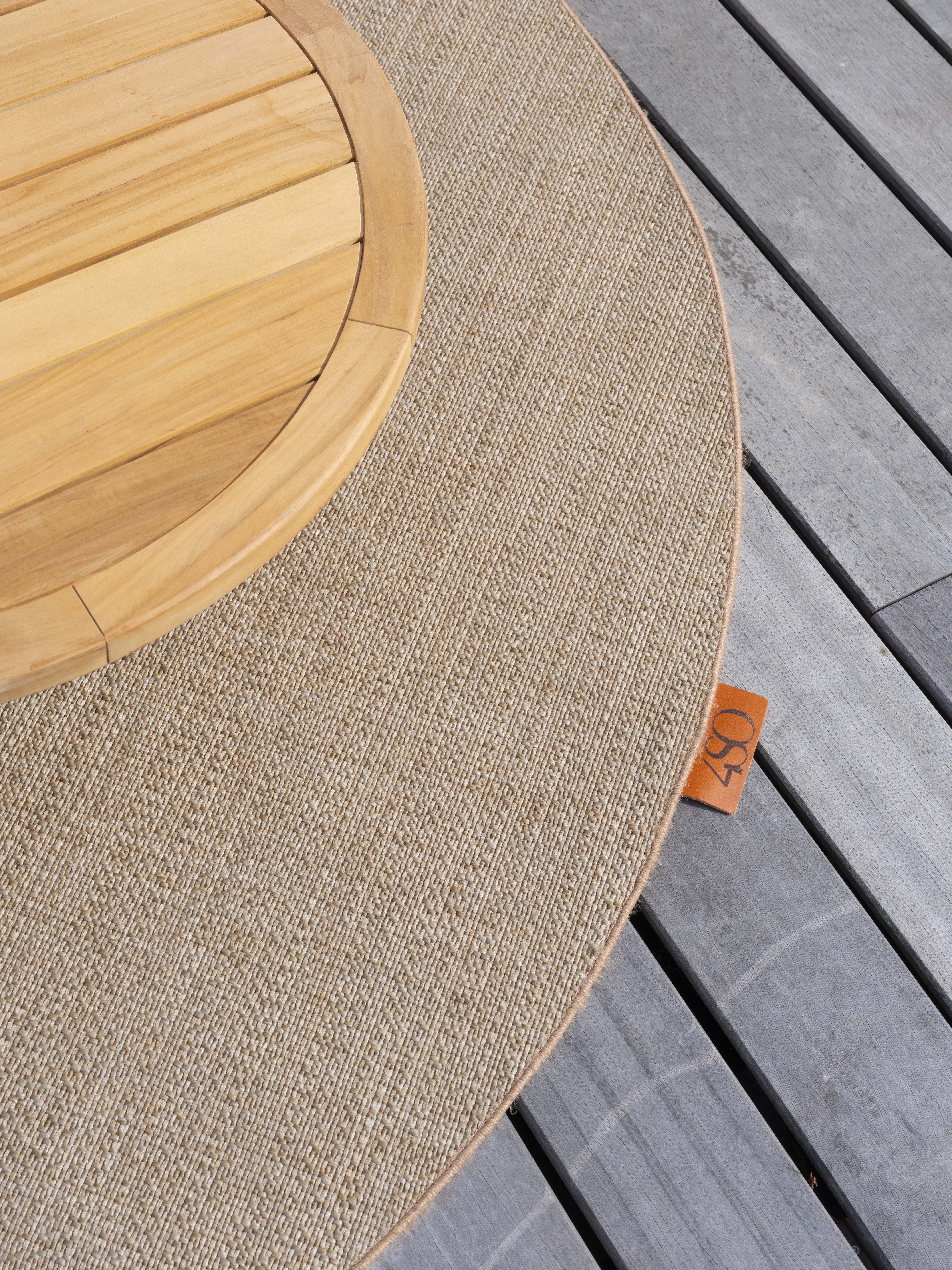 Outdoor organisch tapijt 200x290cm - Dust ecru