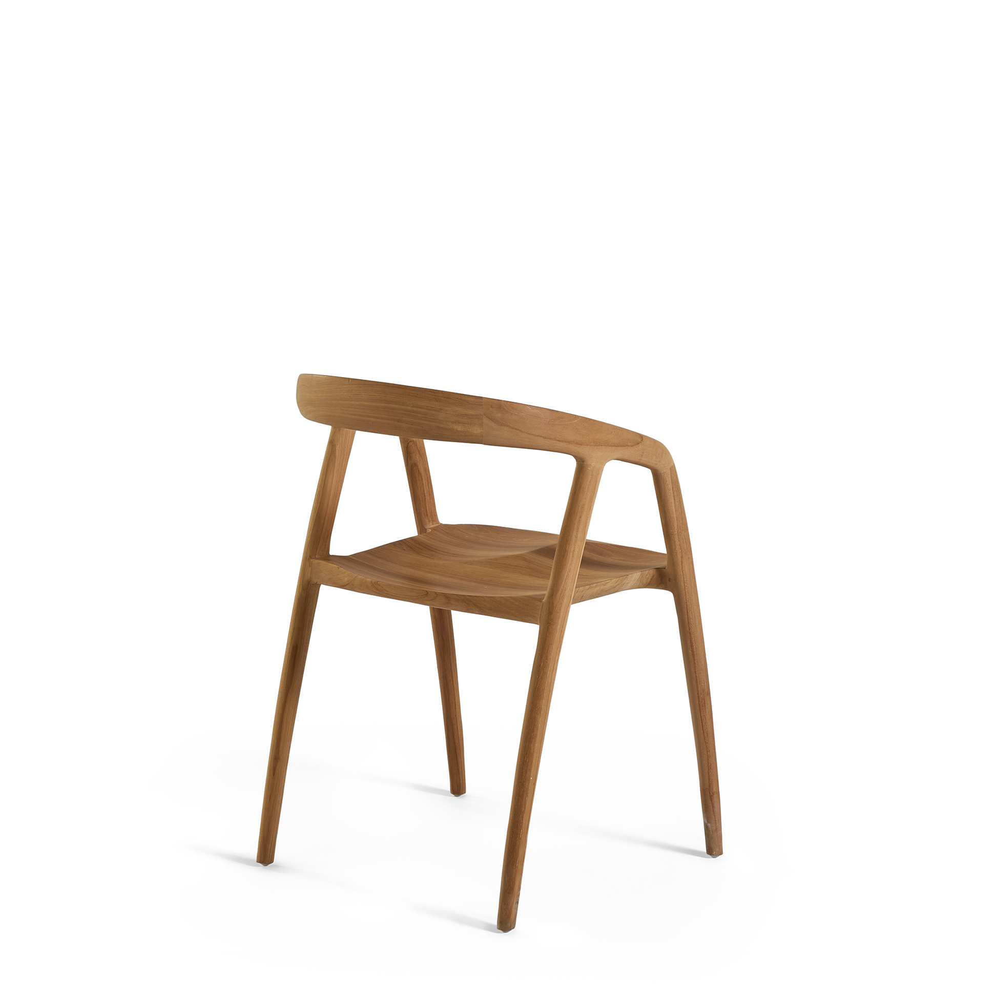Armstoel in teak 
