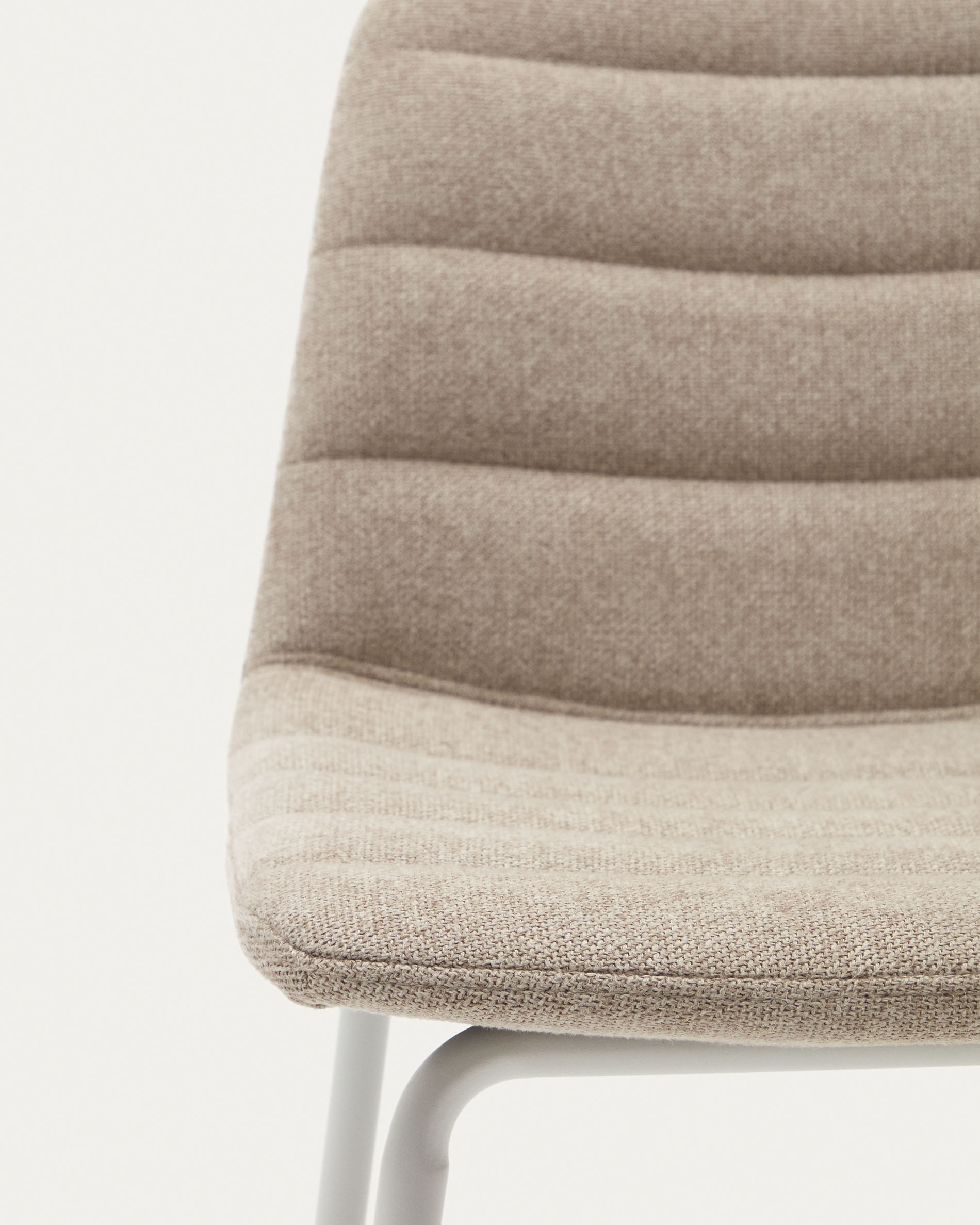 Barstoel Zunilda - chenille beige