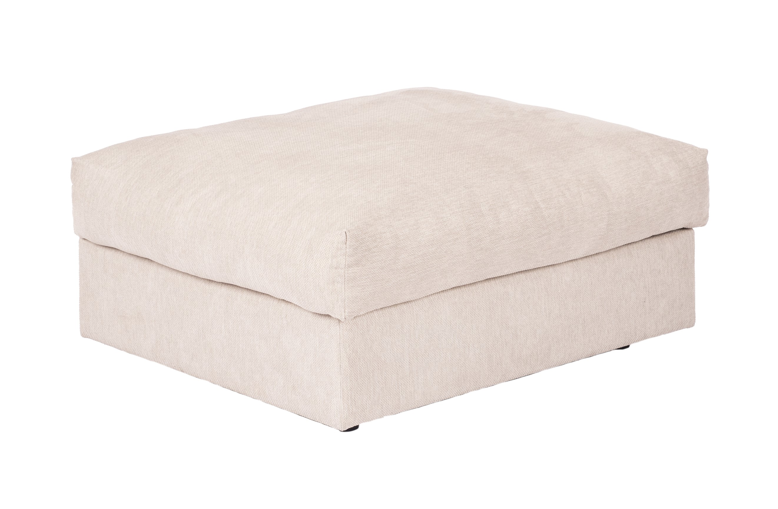 Poef met opbergruimte - beige