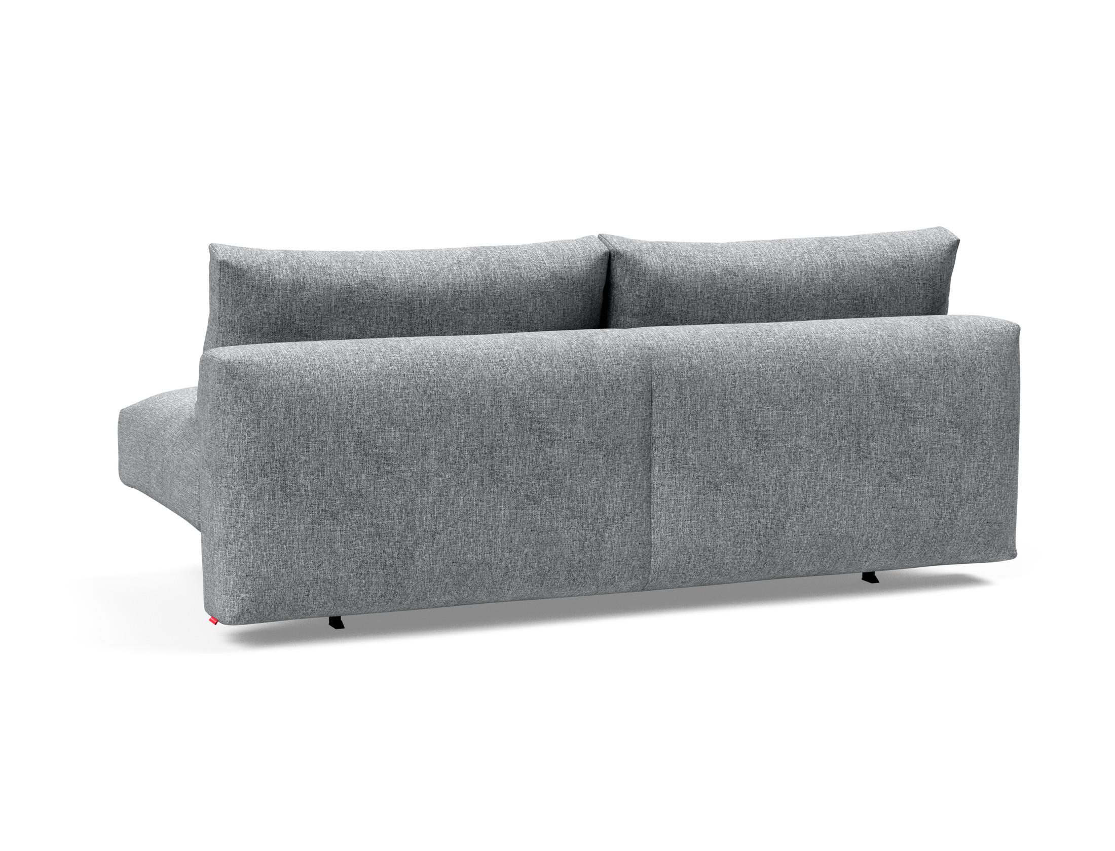 Slaapbank Frode 140x200cm - grijs