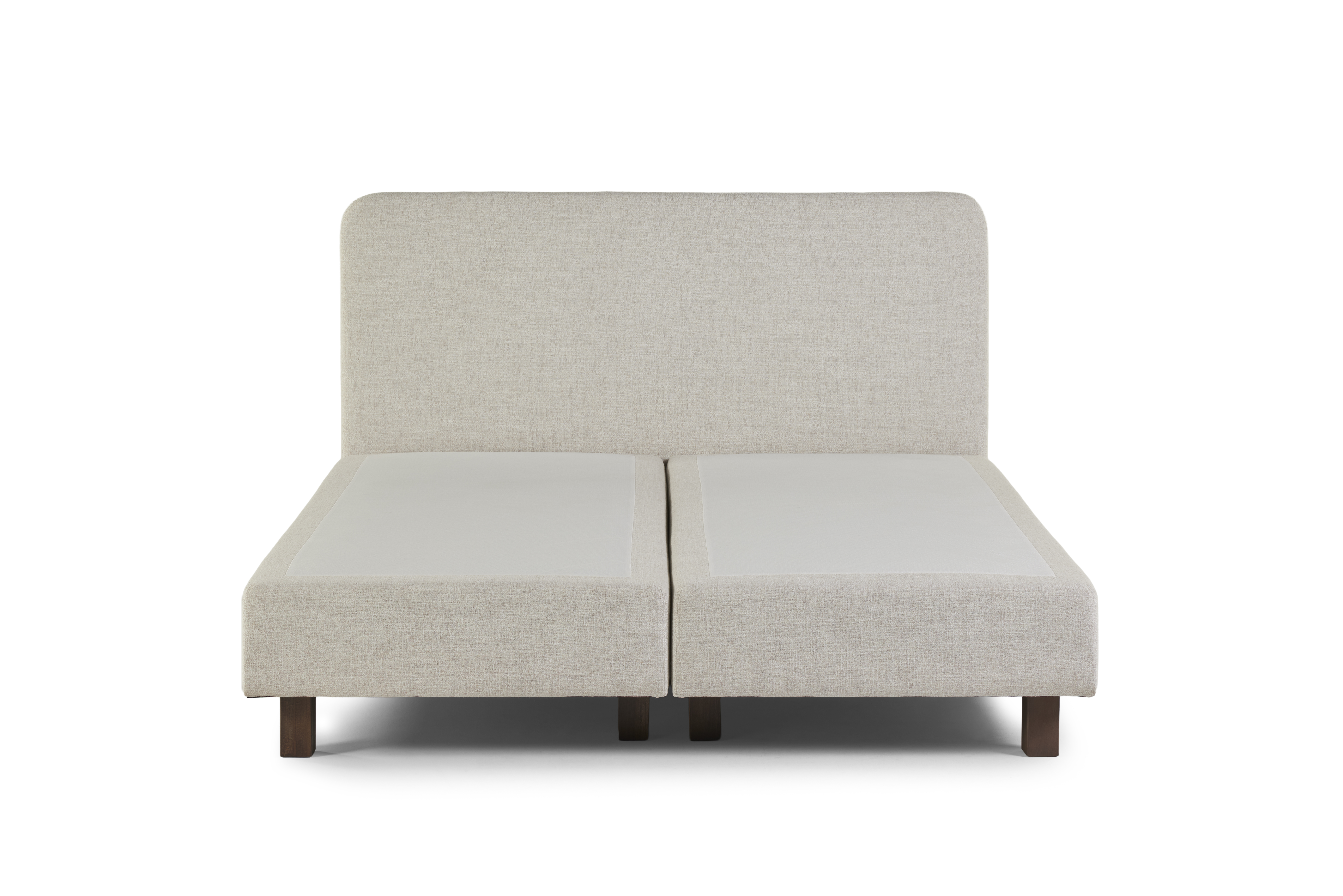 Boxspring (incl. matras) 140x200cm - Natural ecru