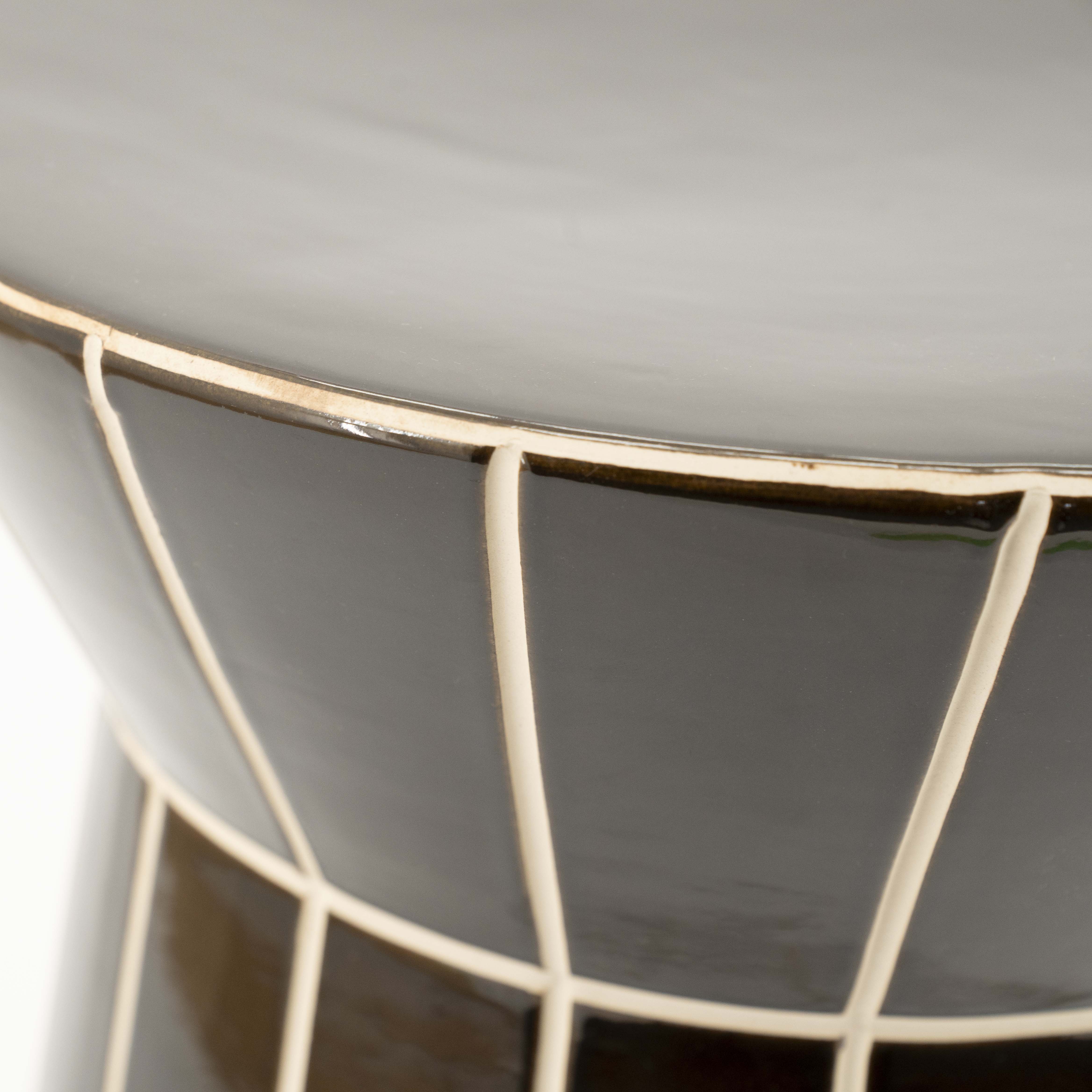 Bijzettafel - donkerbruin