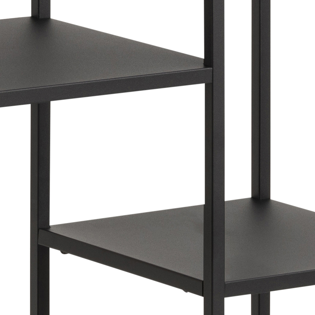 Boekenrek 80x30cm - zwart
