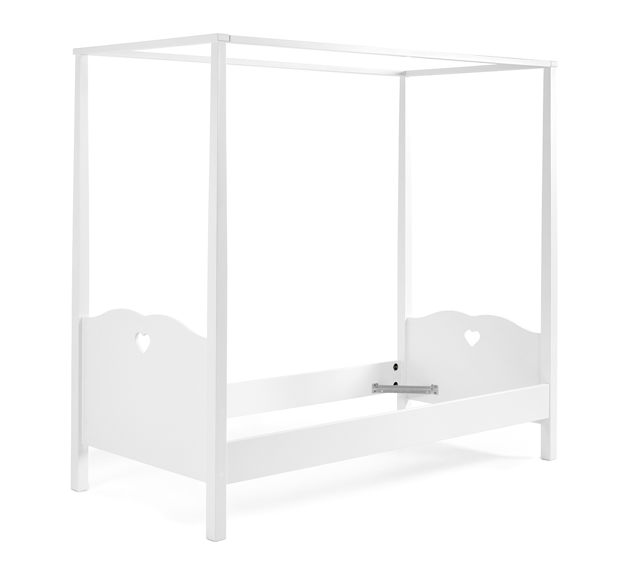 Hemelbed 90x200 cm - wit | V022-AMO-1007