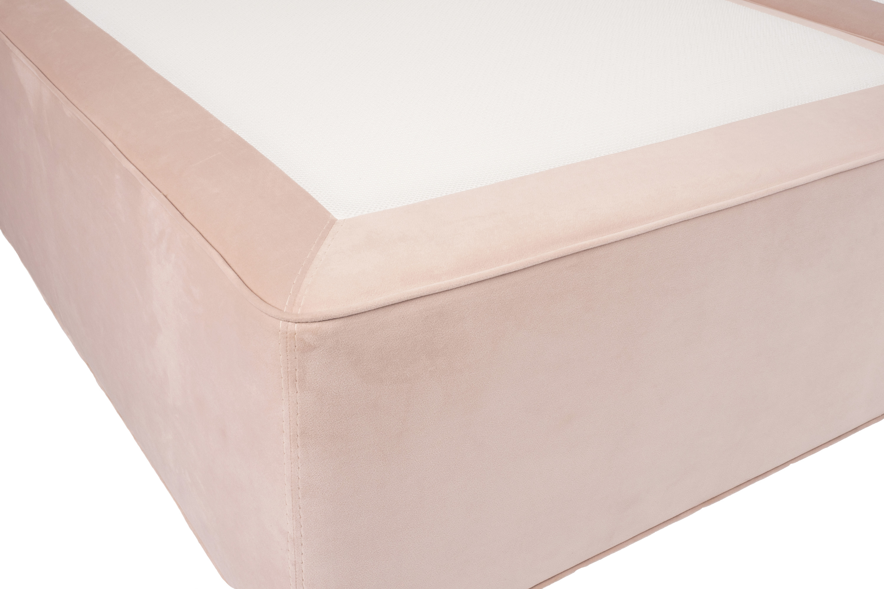 Boxspring Versailles (incl. matras) 160x200cm - roze