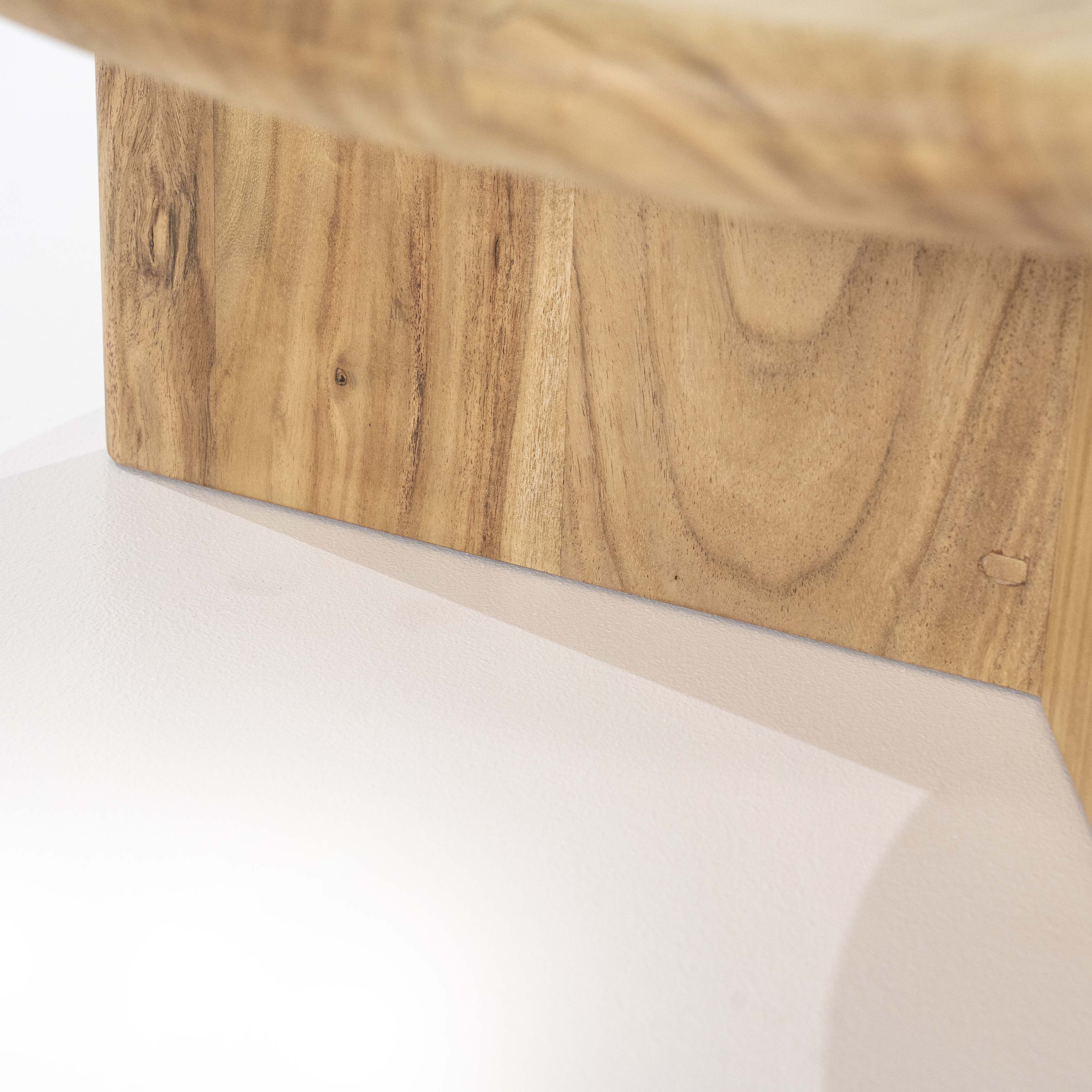 Salontafel diam.80cm - natural
