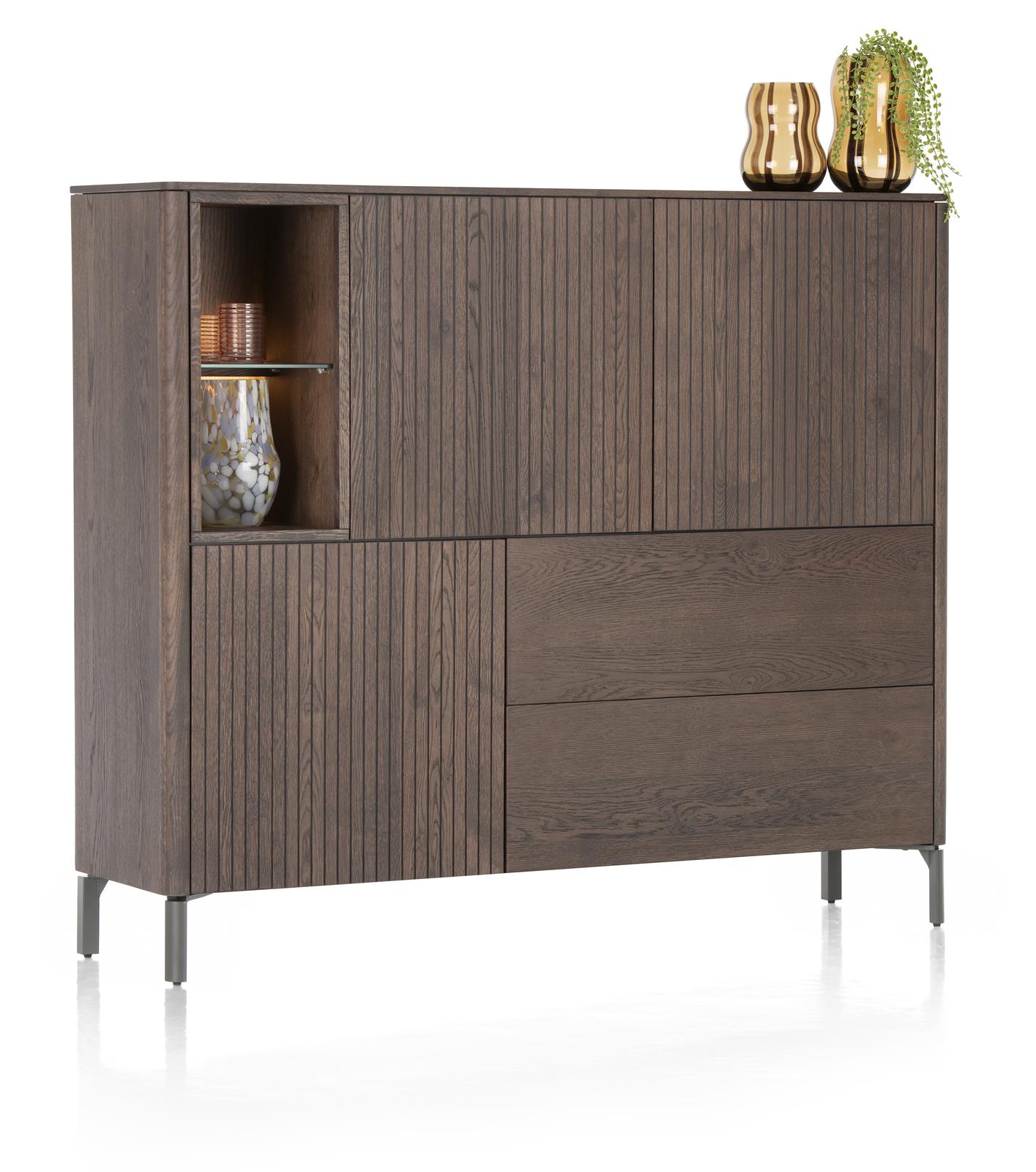 Dressette Trenton  incl. verlichting - Clay