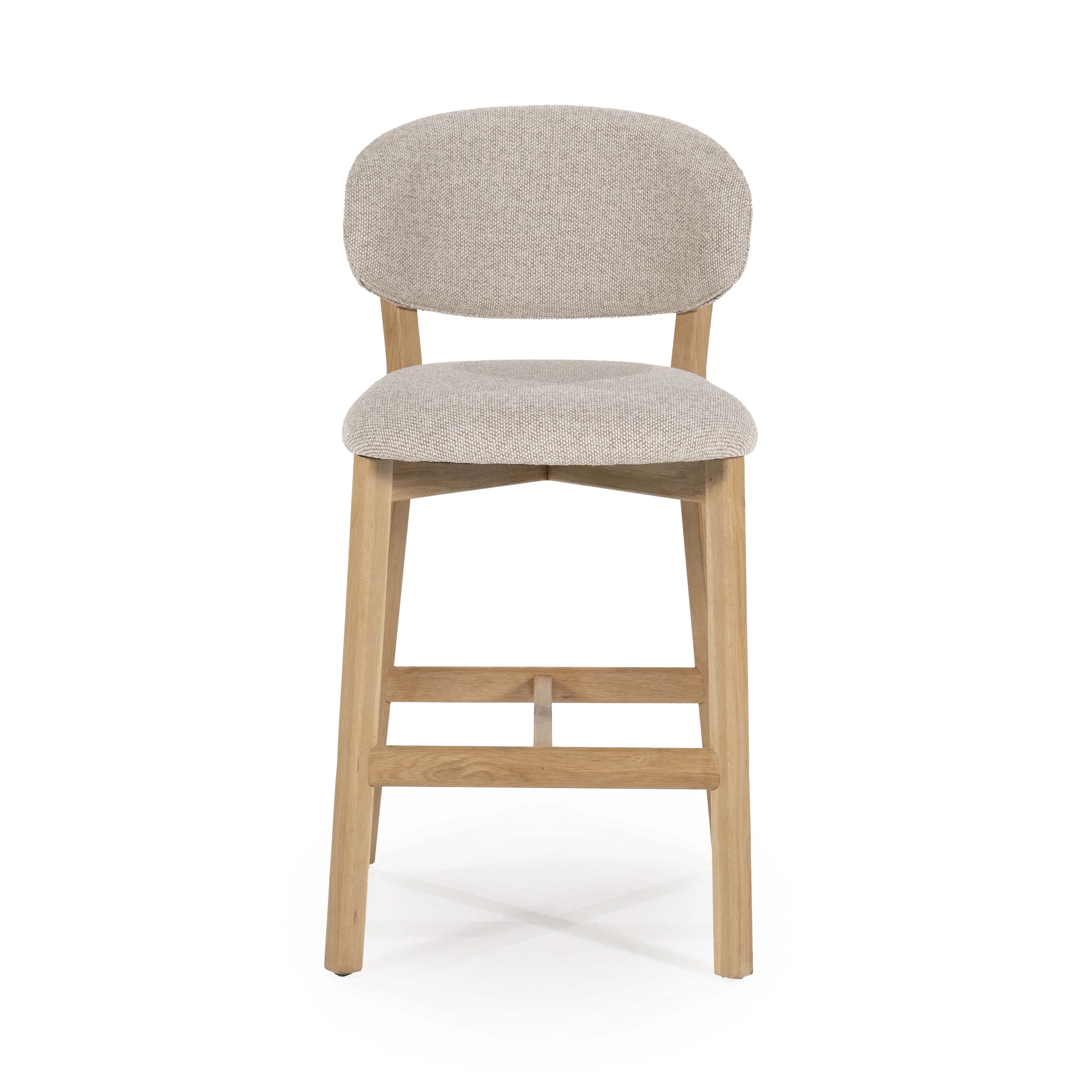 Barstoel - natural/taupe moon
