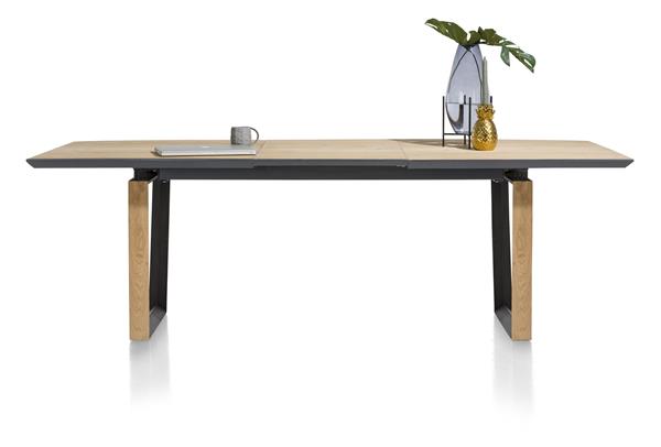 Uitschuifbare eettafel Darwin 190/250x100cm - natuur hout