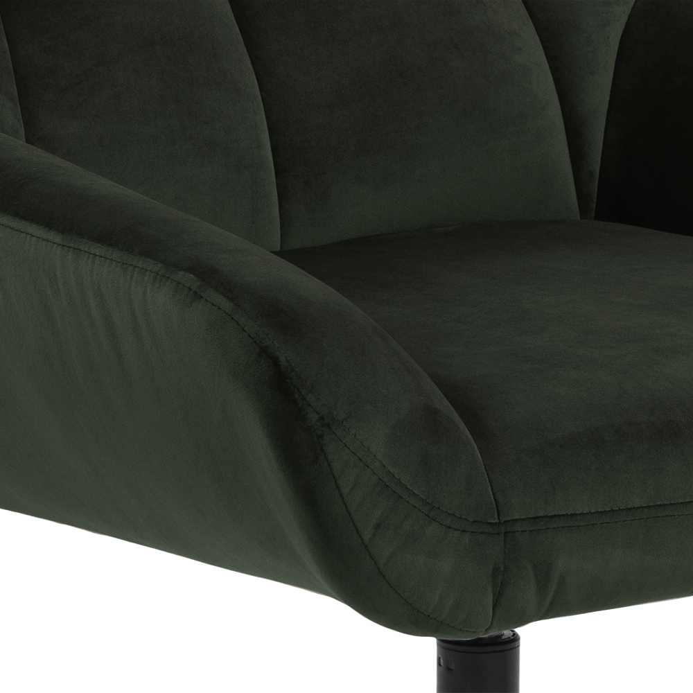 Draaifauteuil - donkergroen