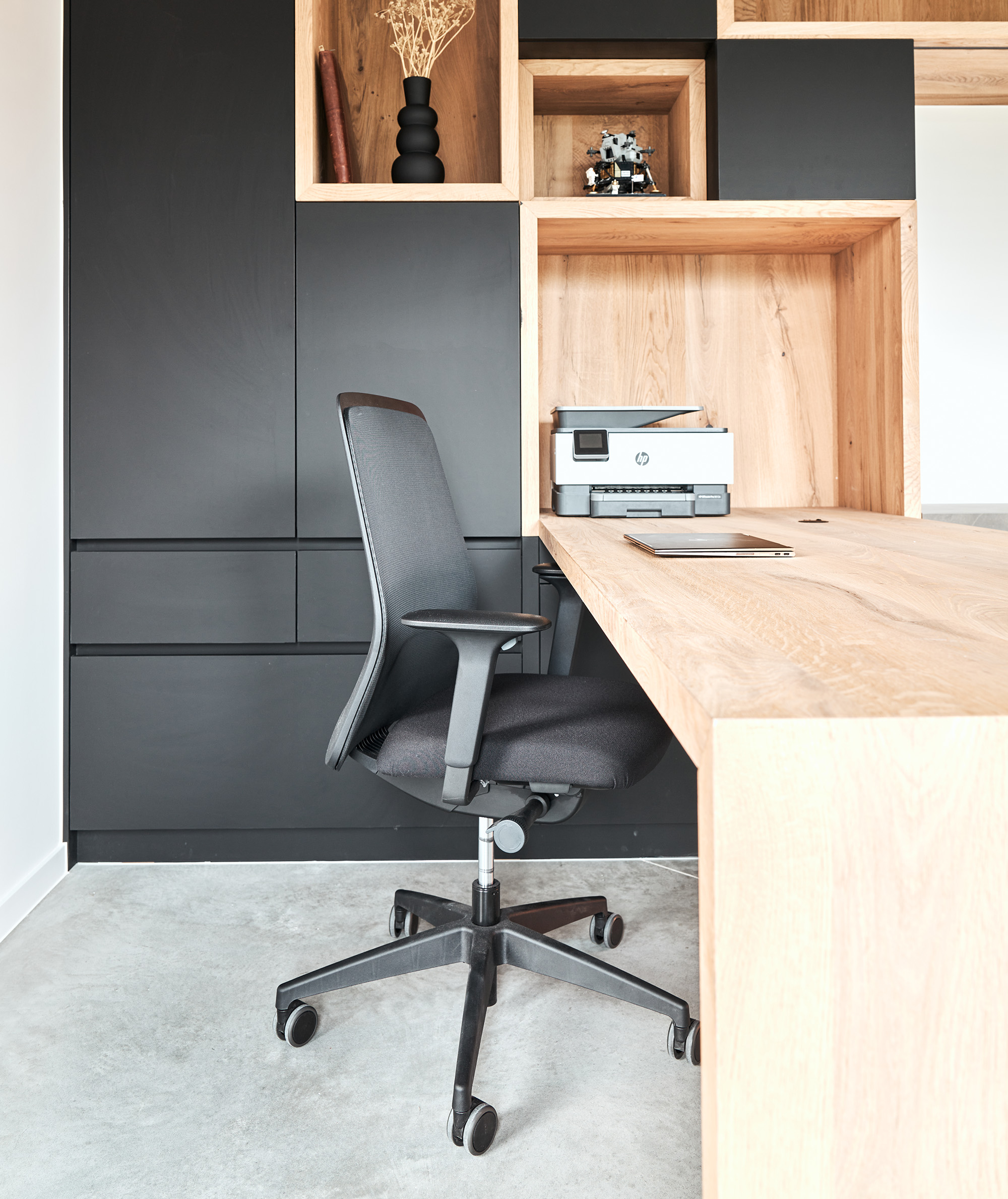 Ergonomische bureaustoel - zwart