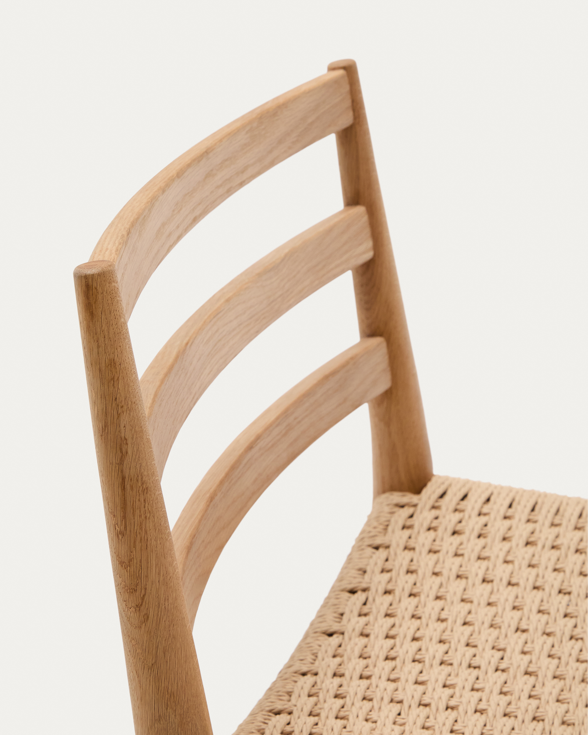 Houten barstoel Analy - natuur eiken