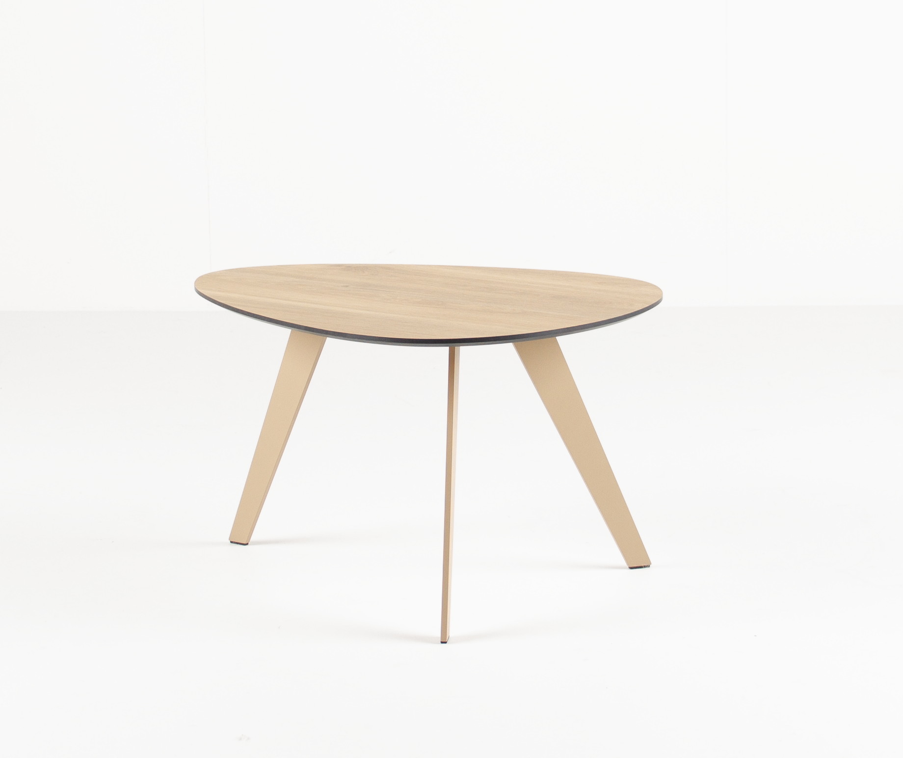 Bijzettafel 50x65cm - HPL/metaal