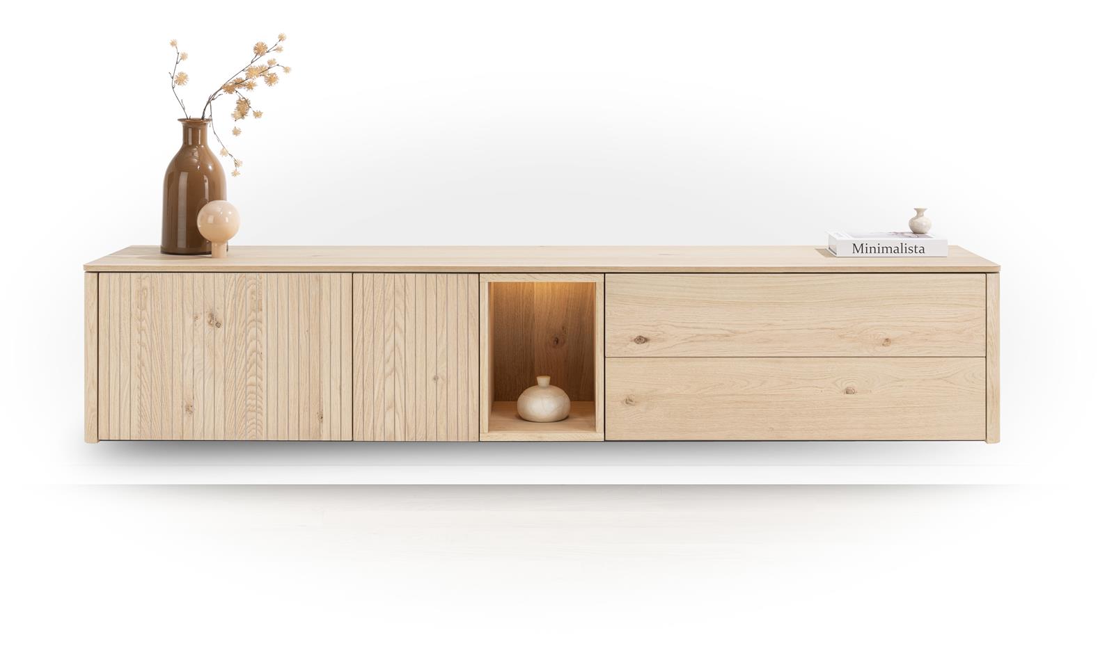 Tv meubel Trenton 210cm - natural