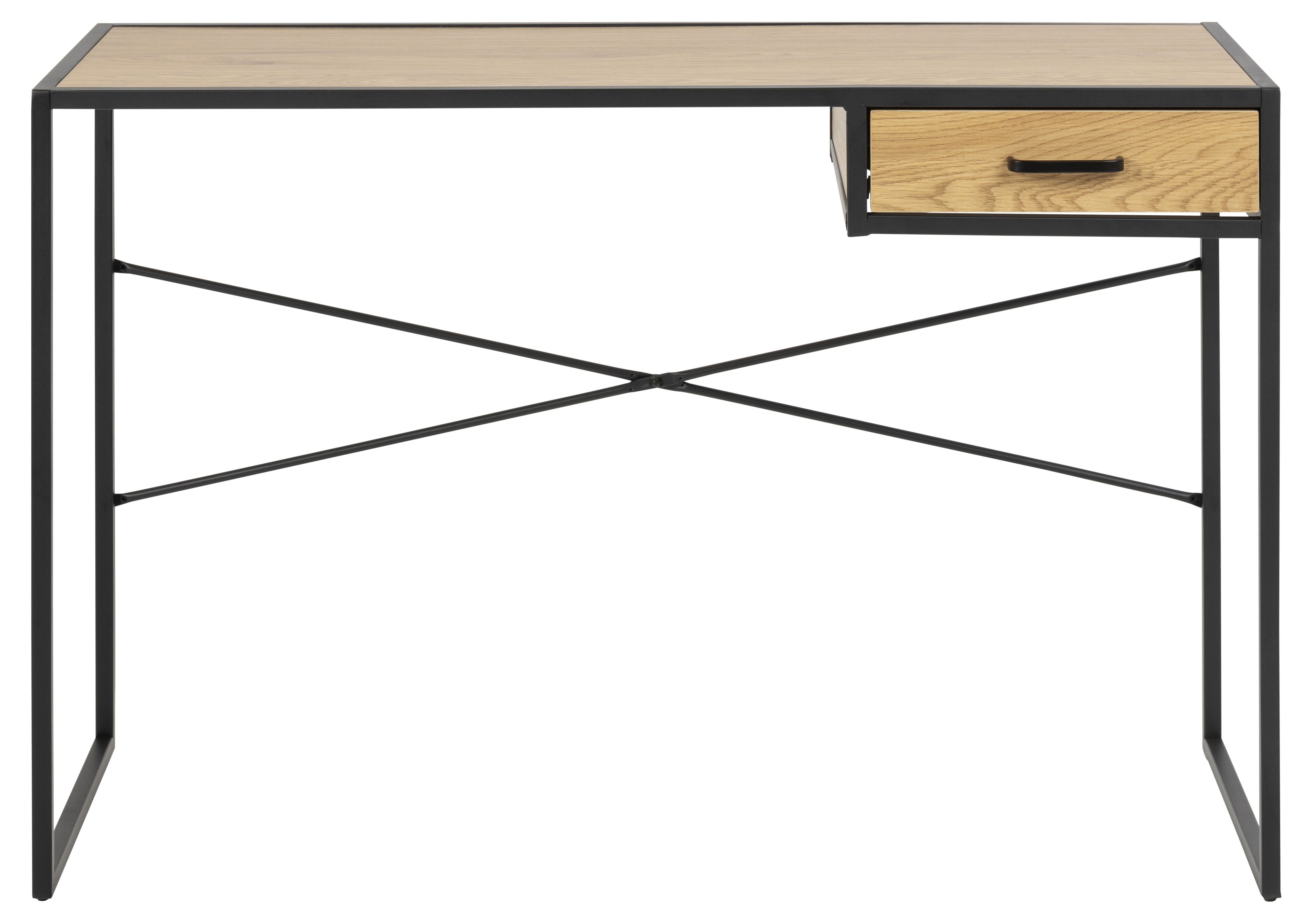 Bureau met lade 110x45cm - natuur eiken
