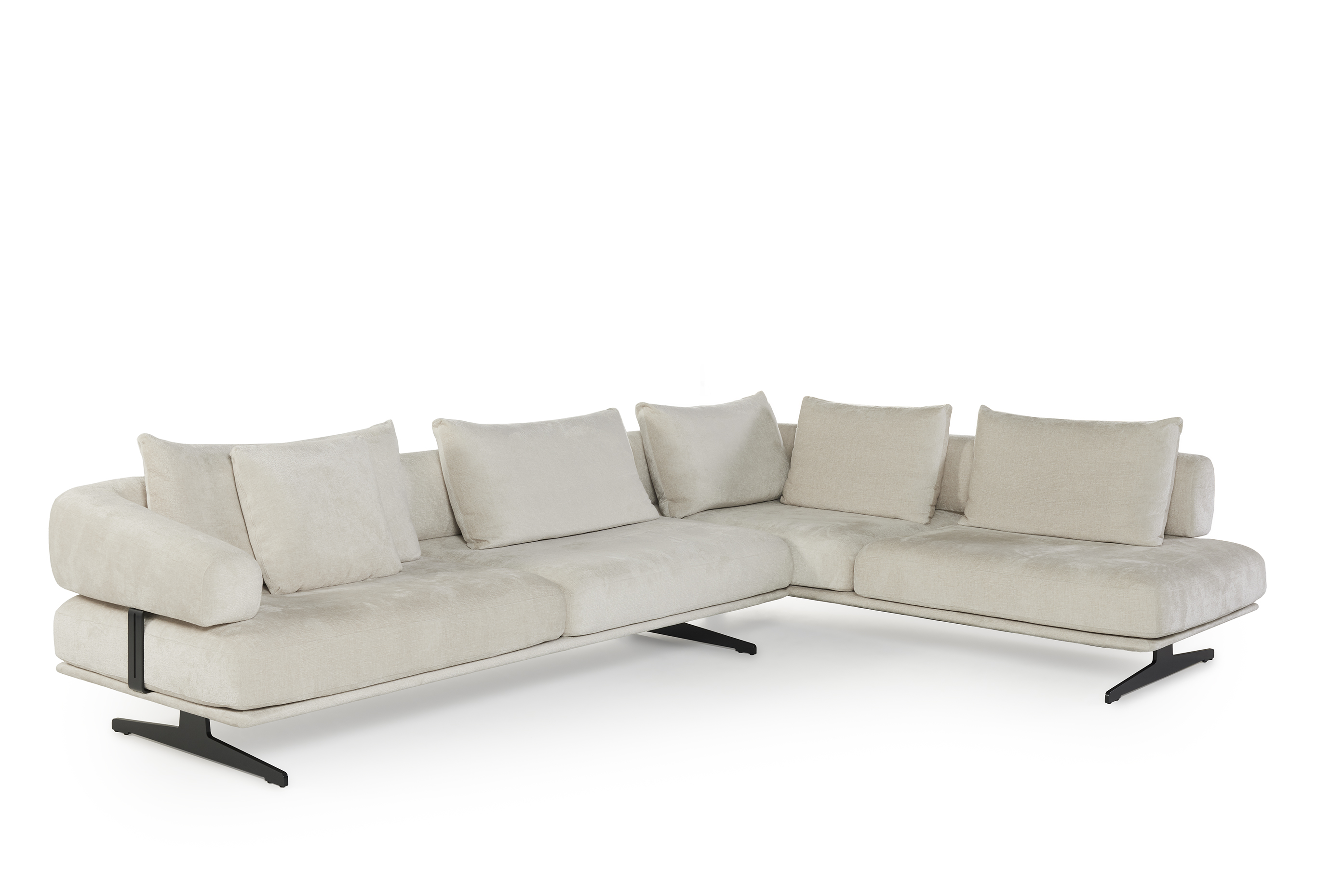Hoeksalon Mistral  - ecru