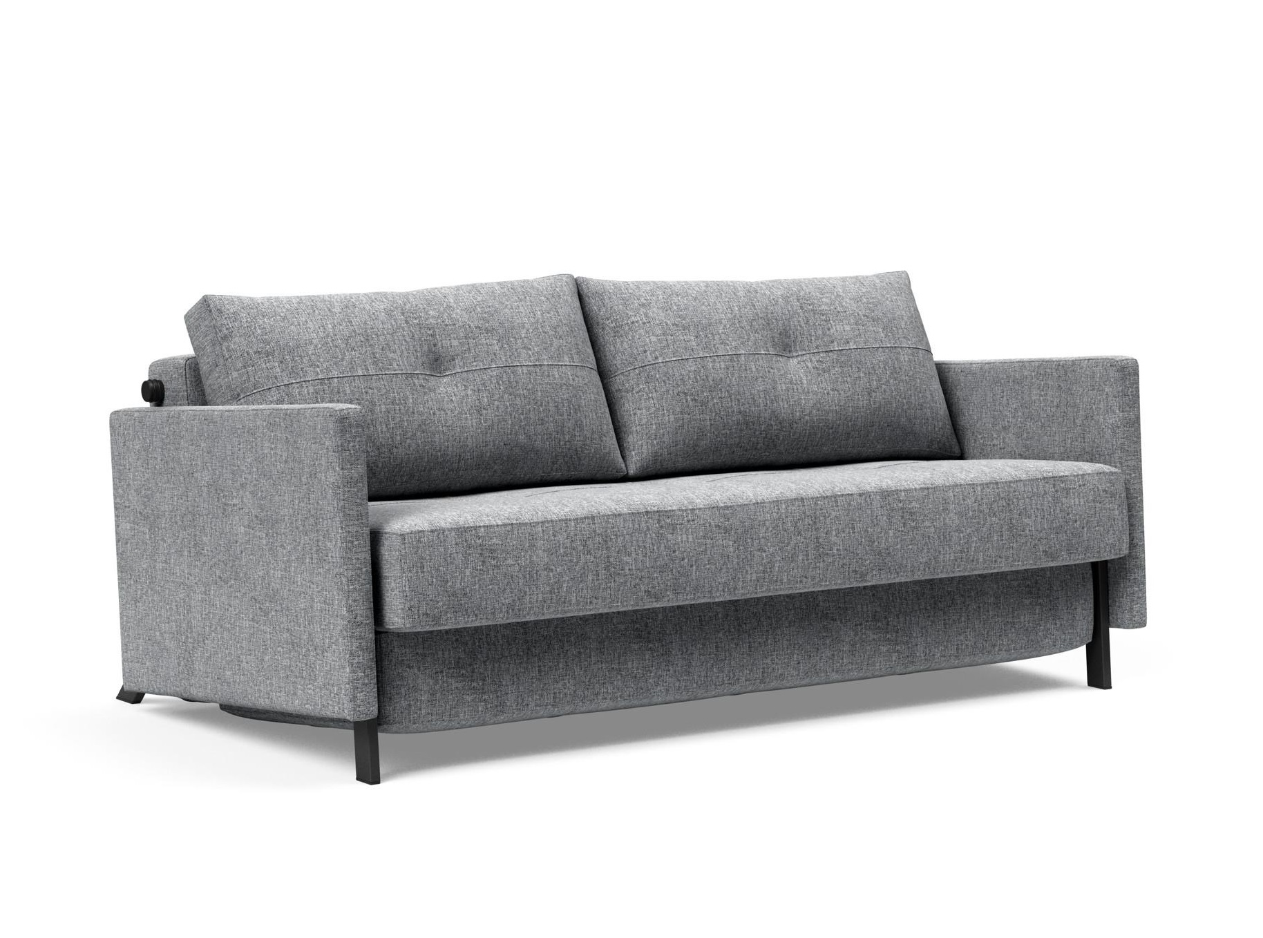 Slaapbank Cubed 160x200cm - Granite grijs