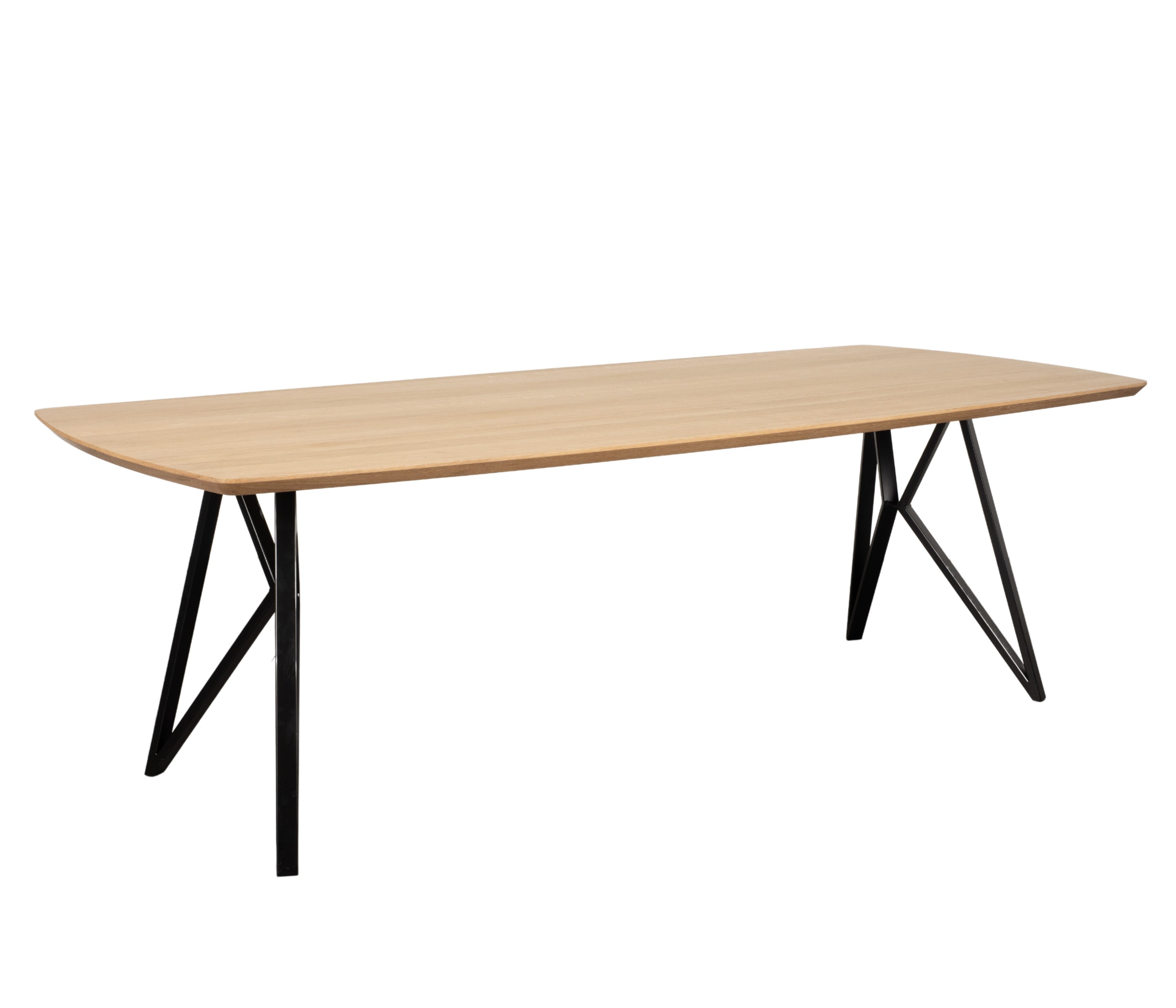 Houten eettafel Dundee met W-poten