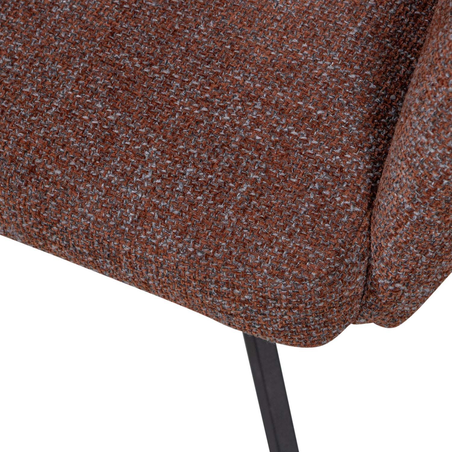 Draaibare kupstoel Fenne - Chestnut bruin