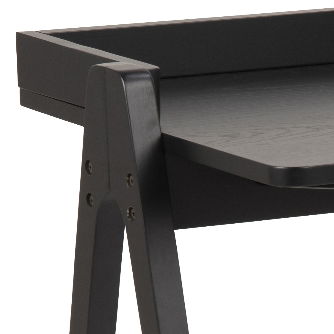 Bureau 127x52cm - zwart