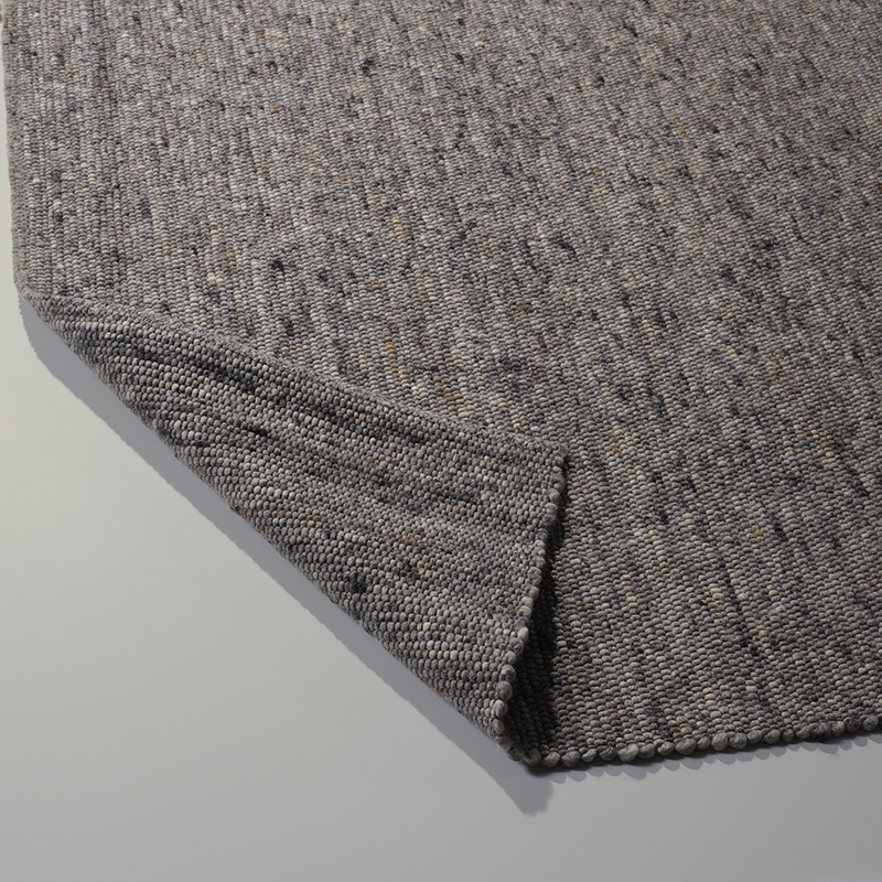 Handgeweven tapijt 250x340cm - 100% pure wol/30 naturel