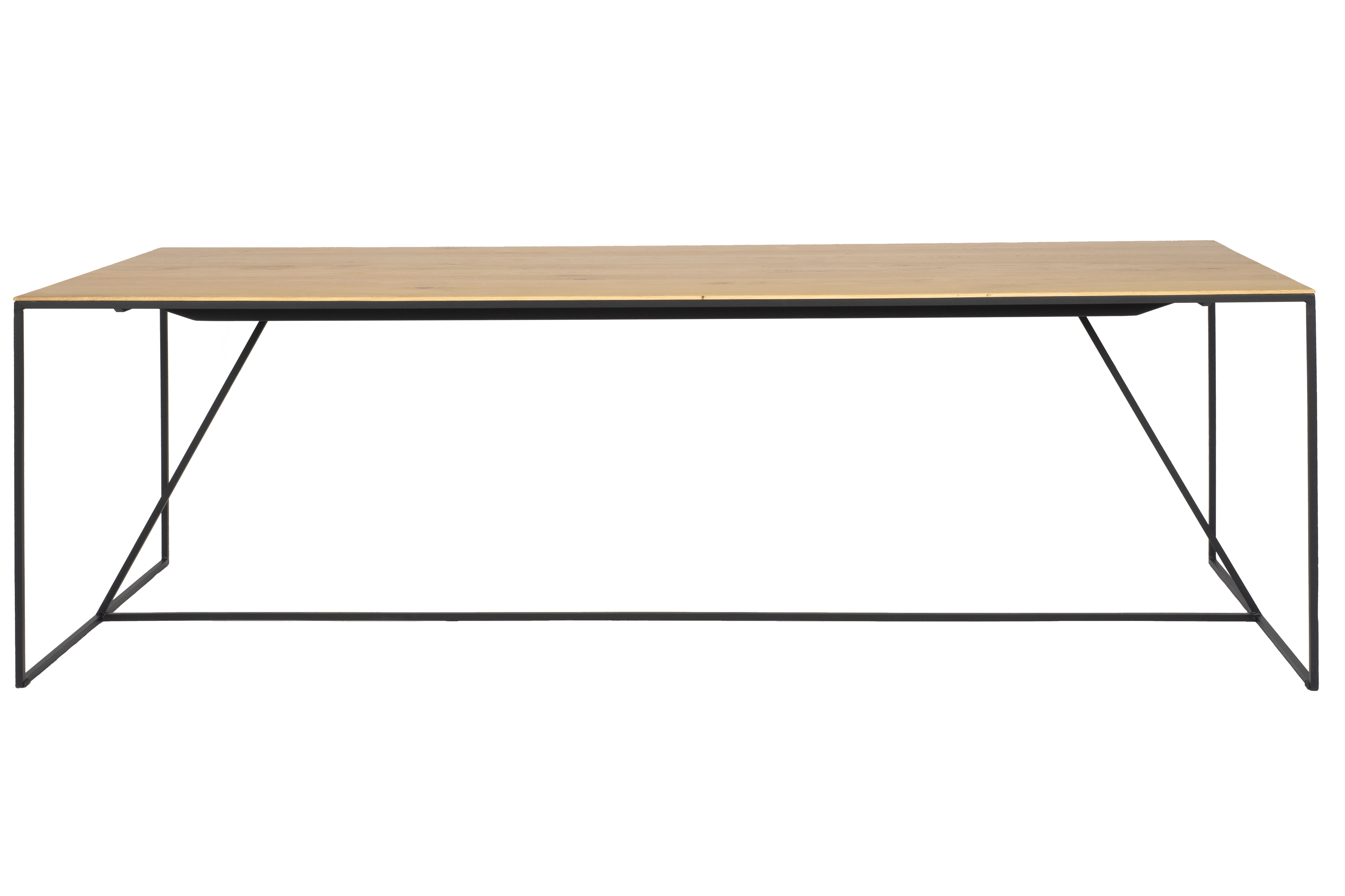 Eiken eettafel 240 x 100cm - naturel