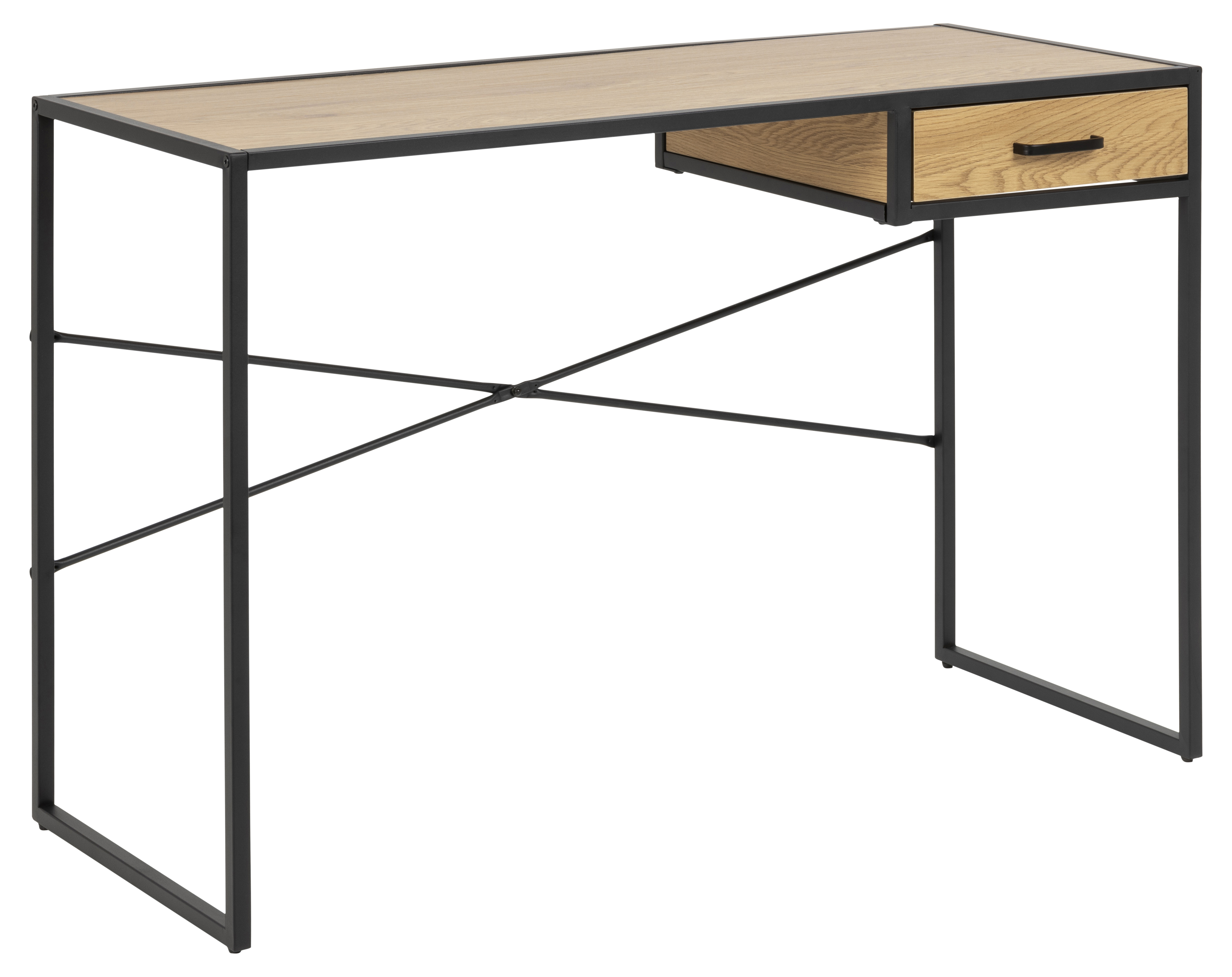 Bureau met lade 110x45cm - natuur eiken