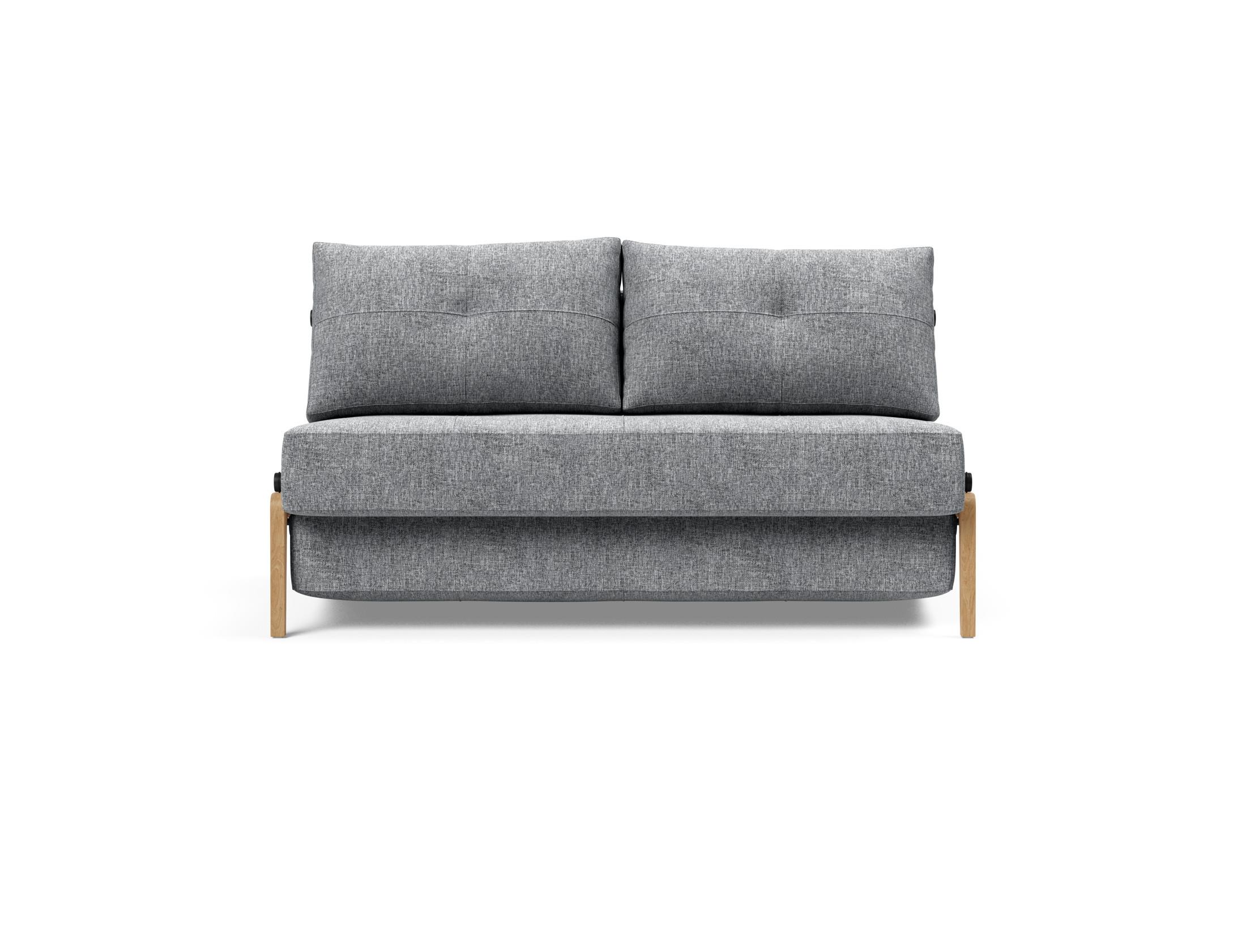 Slaapbank Cubed 140x200cm - grijs