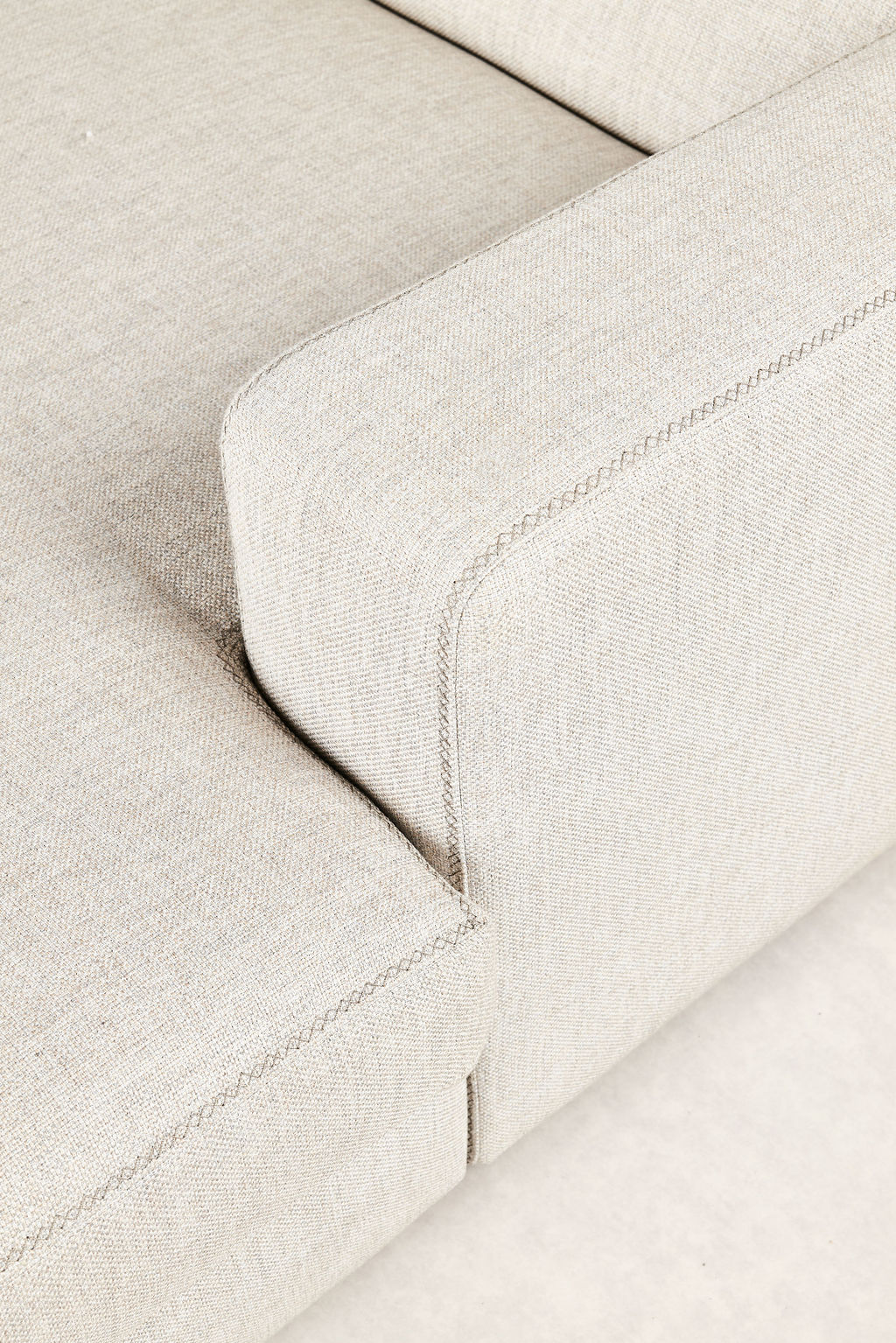 Hoeksalon U-vorm met relax (links) - Gipsy beige
