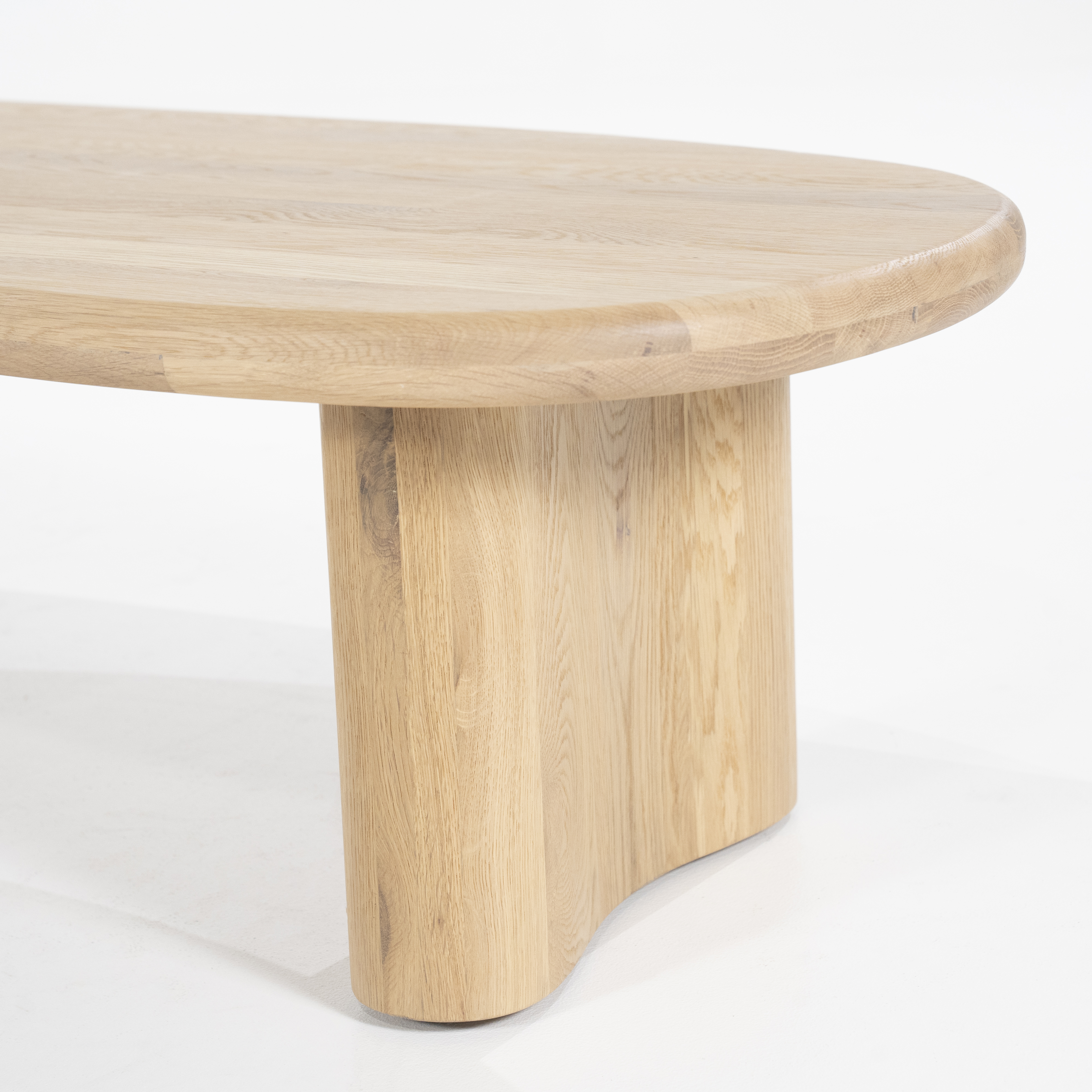 Salontafel 140x60cm in eik - naturel