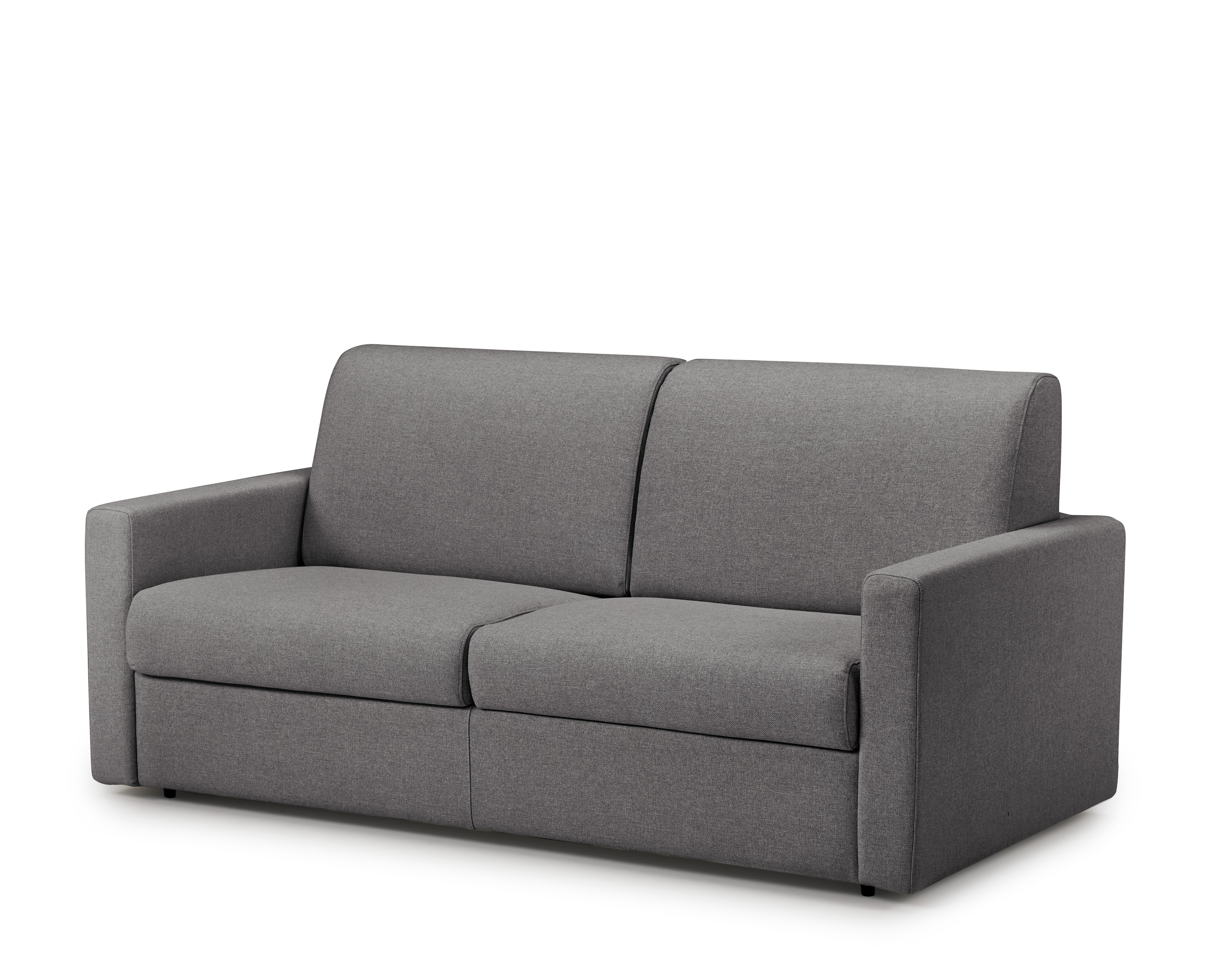 Slaapbank met matras 140x195cm - donkergrijs