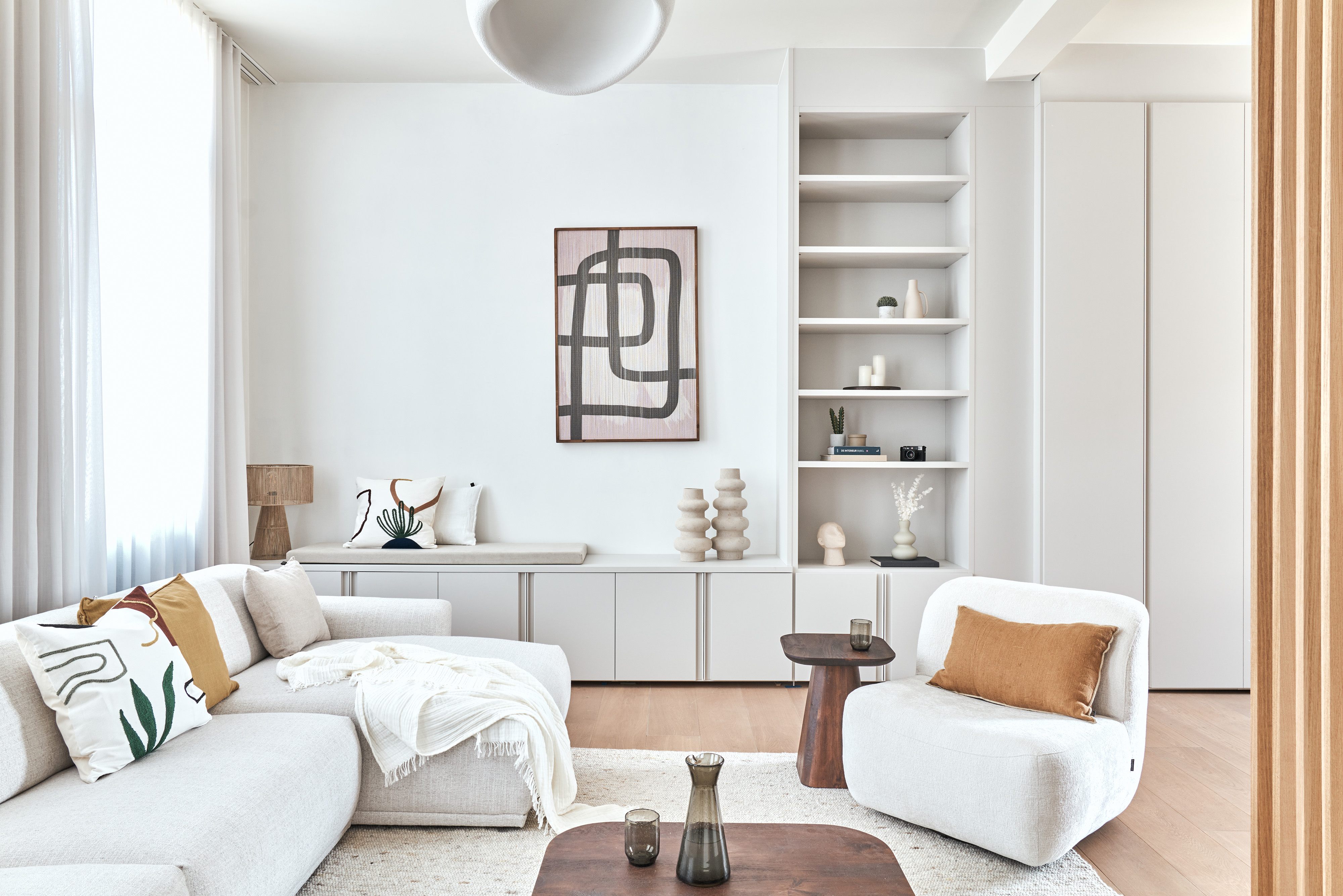Fauteuil - Cream ecru