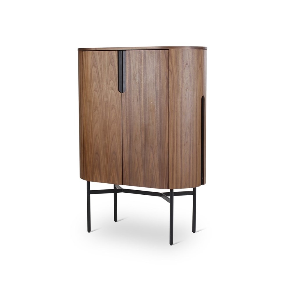Barkast 90x130cm - walnut