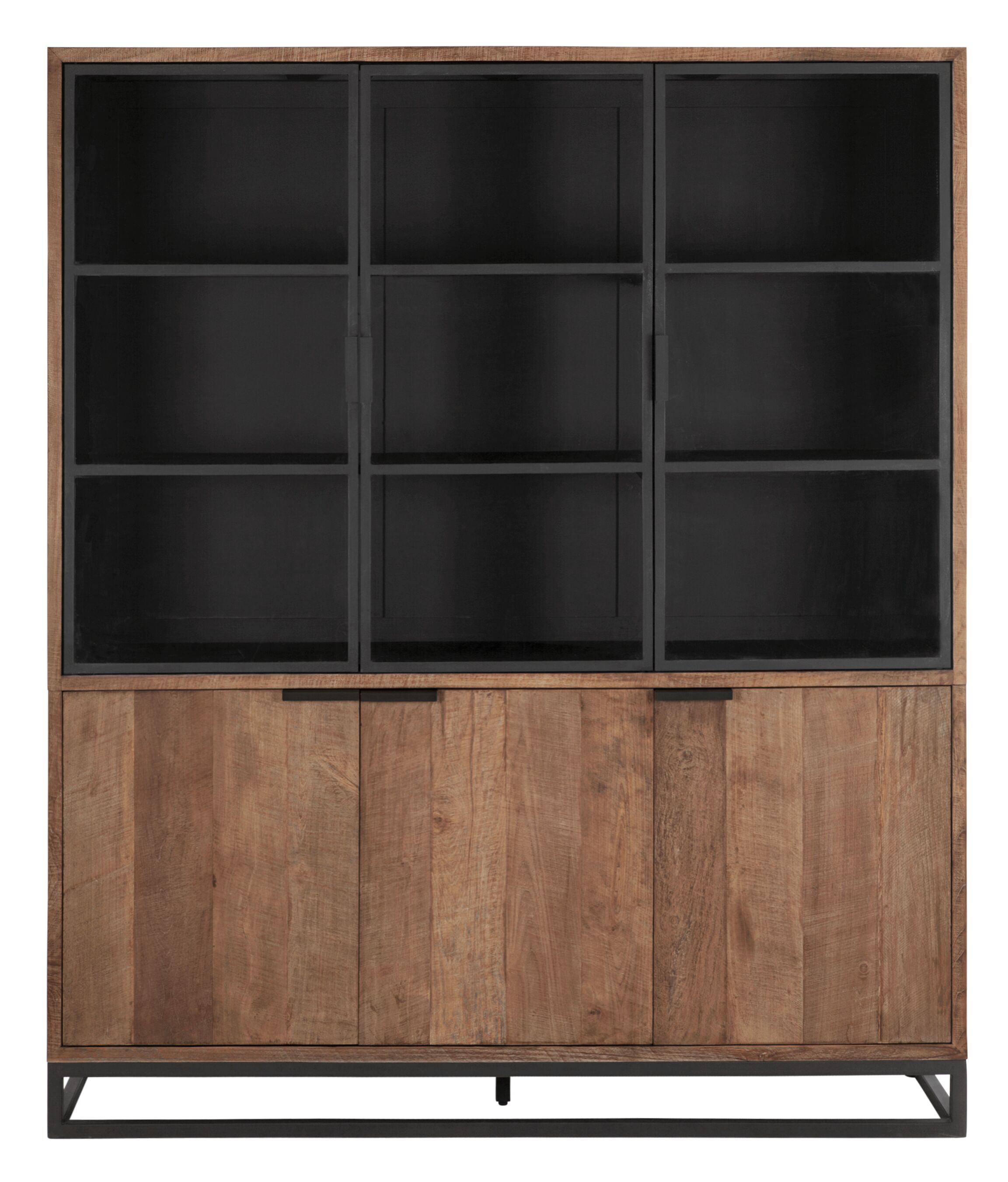 Vitrinekast in teak