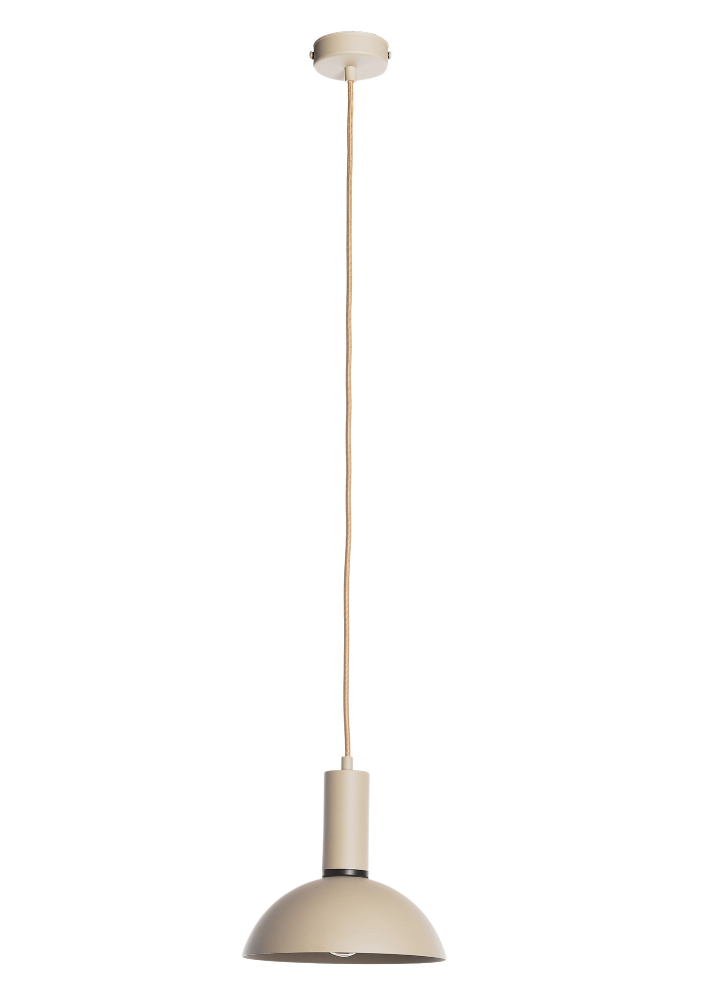 Hanglamp bol klein - beige