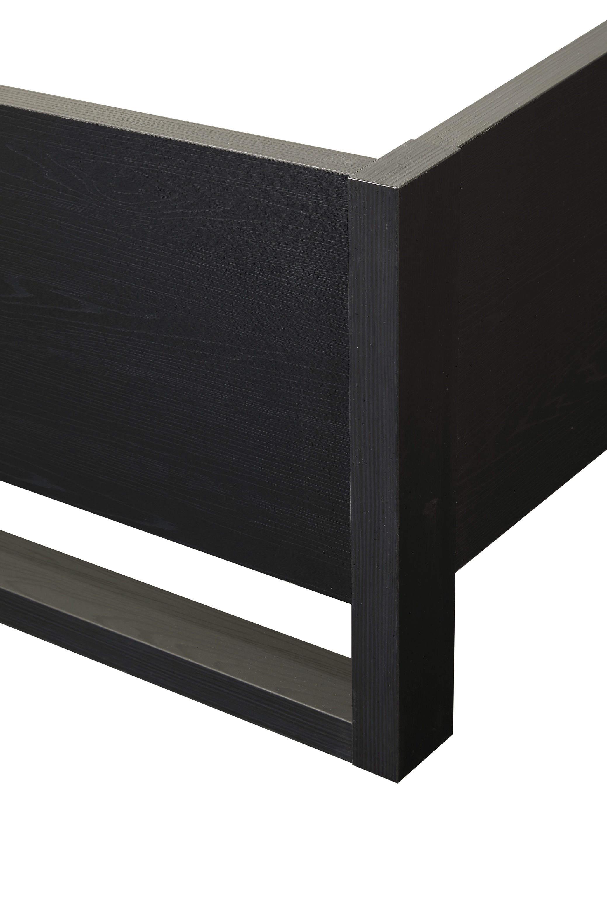 Bedkader 160x200cm - zwart