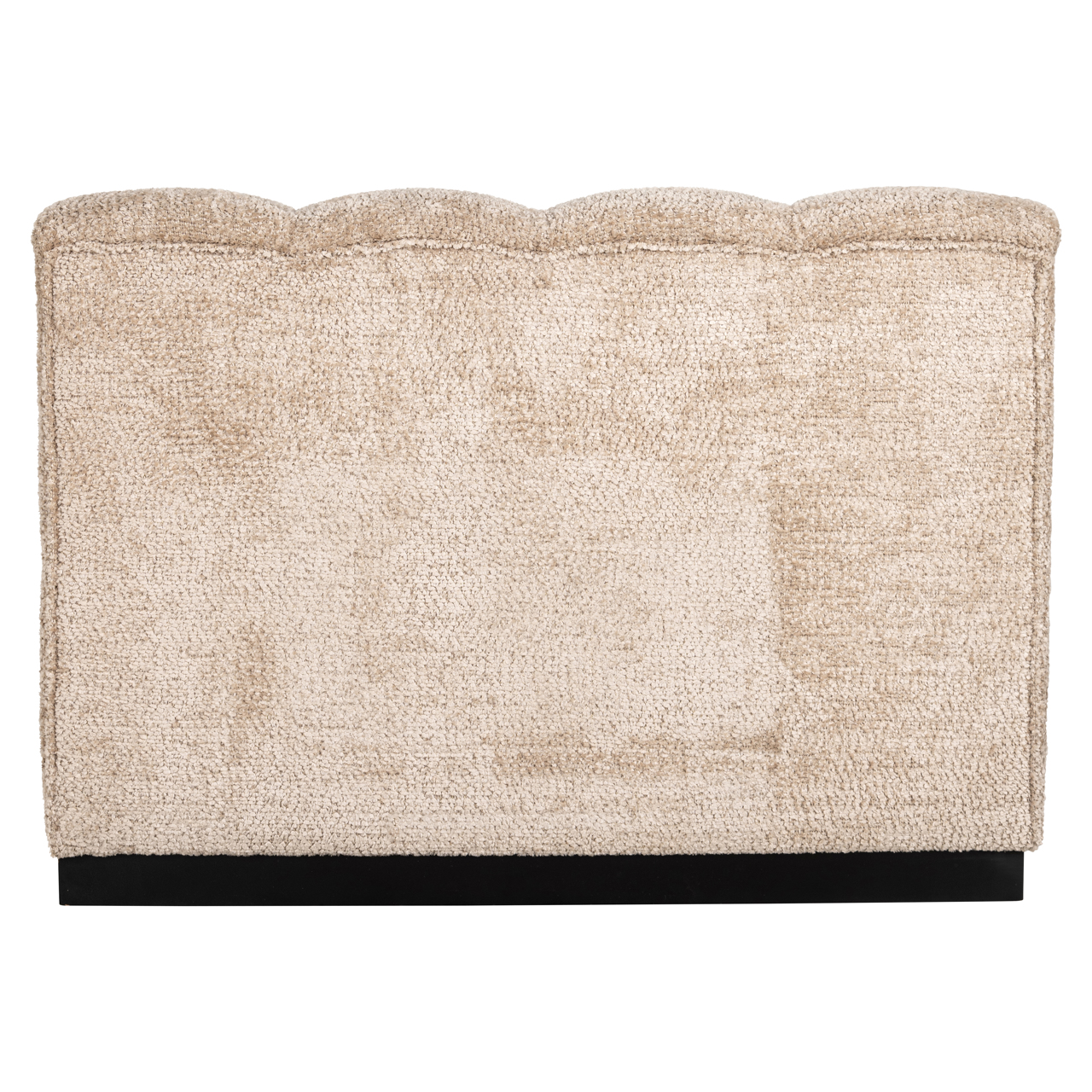 Eetkamerbank Hillway ronde hoek - beige