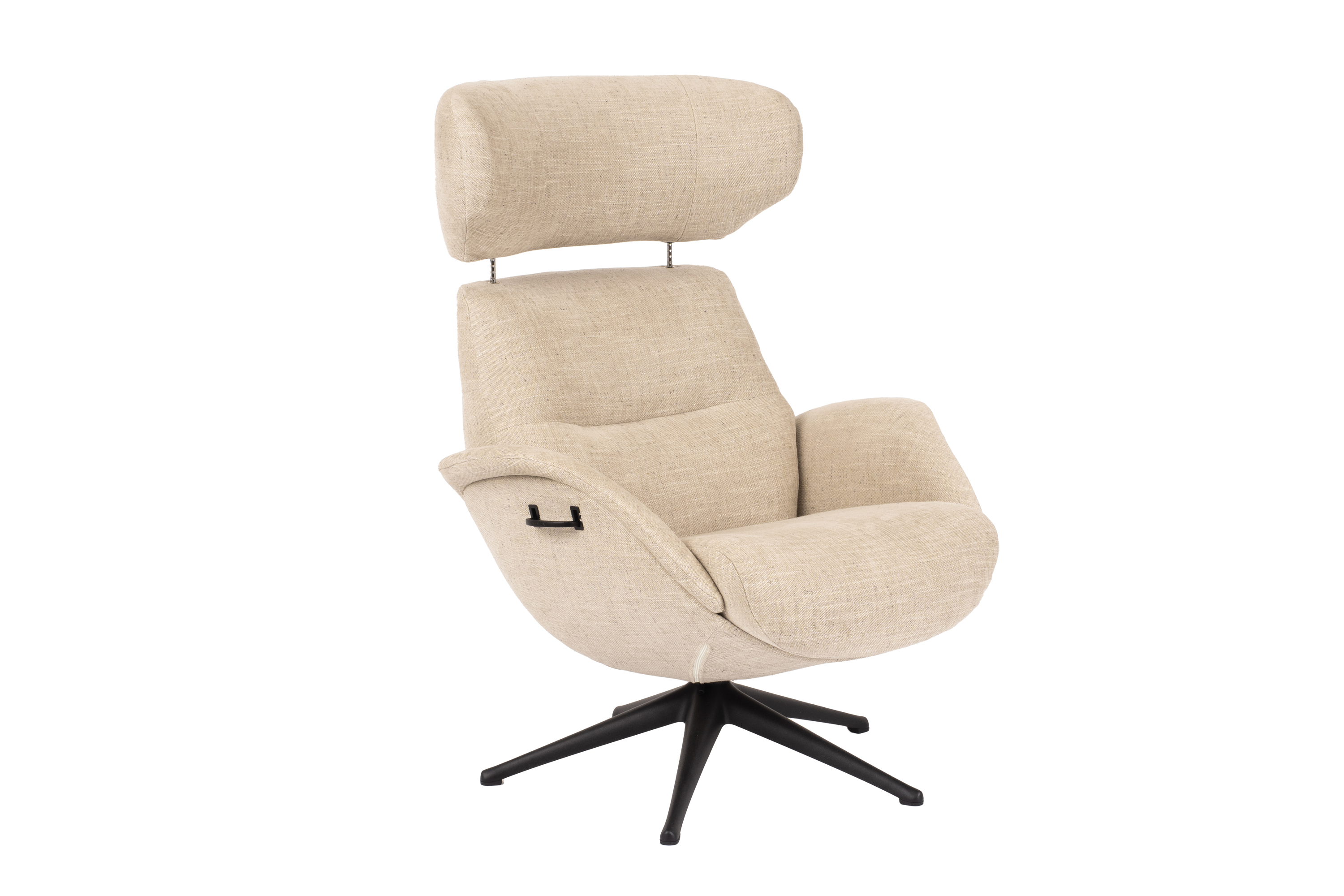 Relaxzetel More in stof - Sandy beige