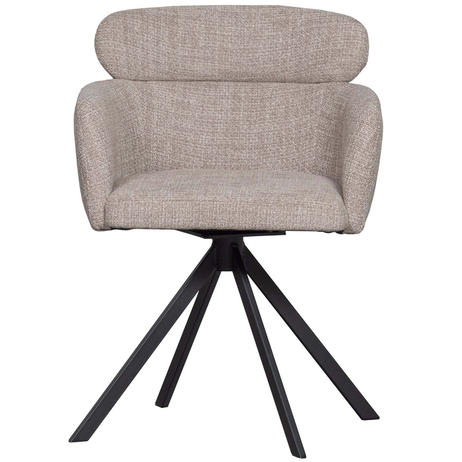 Draaibare kuipstoel Fenne - Natural beige