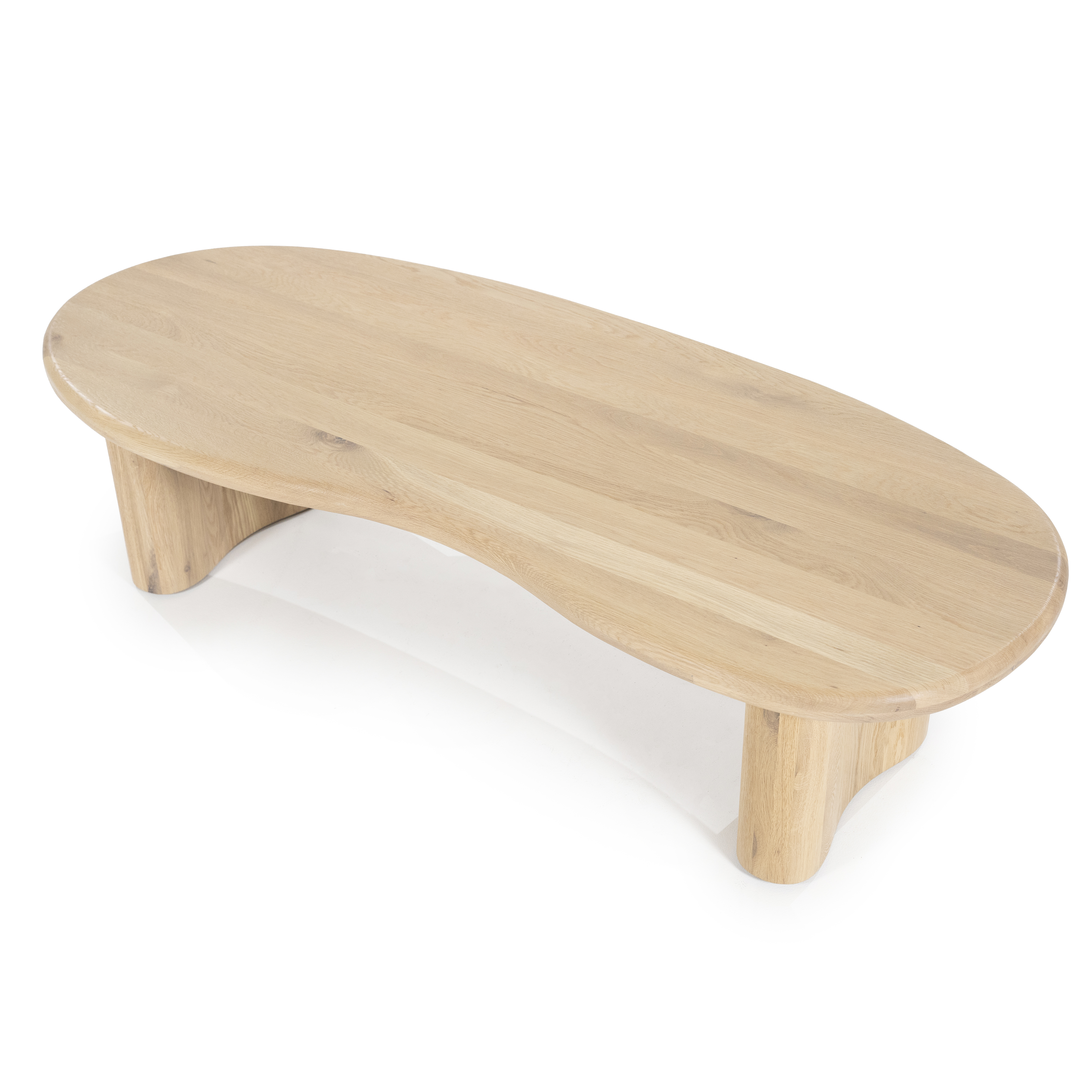 Salontafel 140x60cm in eik - naturel