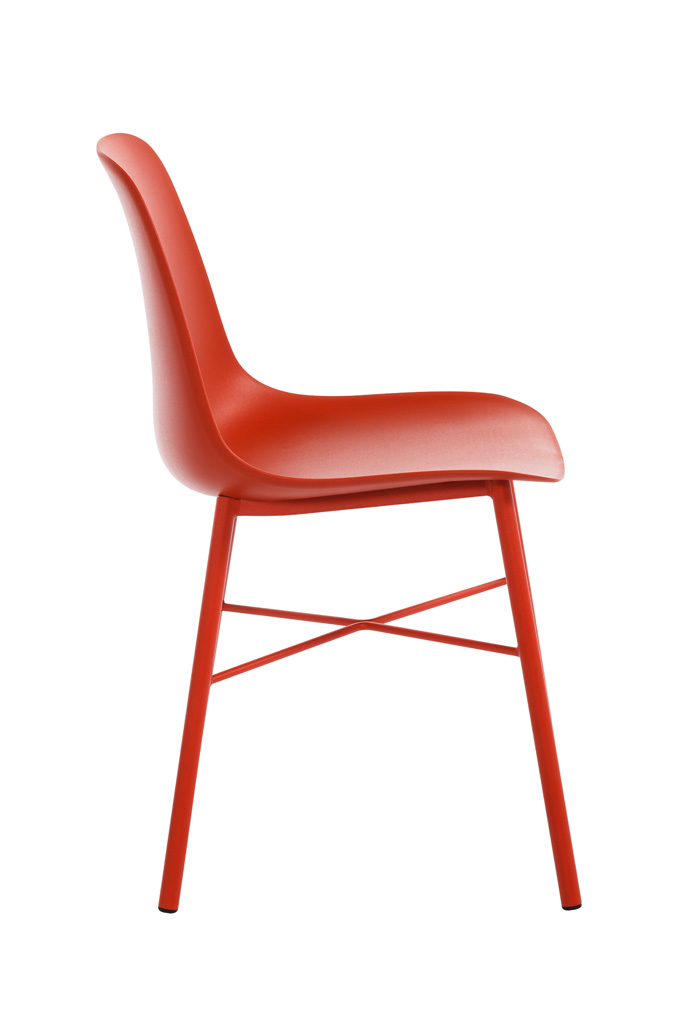 Eetkamerstoel - rood